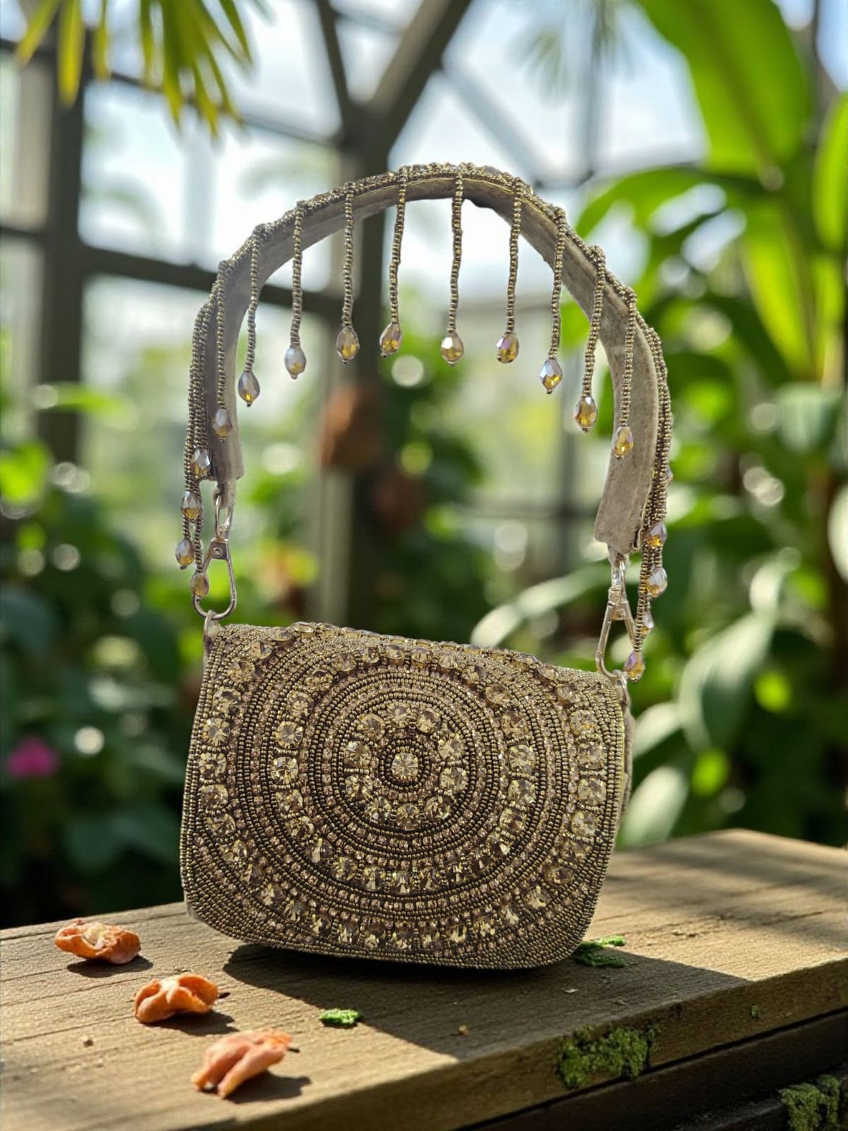 VRPS Flap Bag | Handcrafted Ethnic Bag | SWIS-2908 | Additional Angle