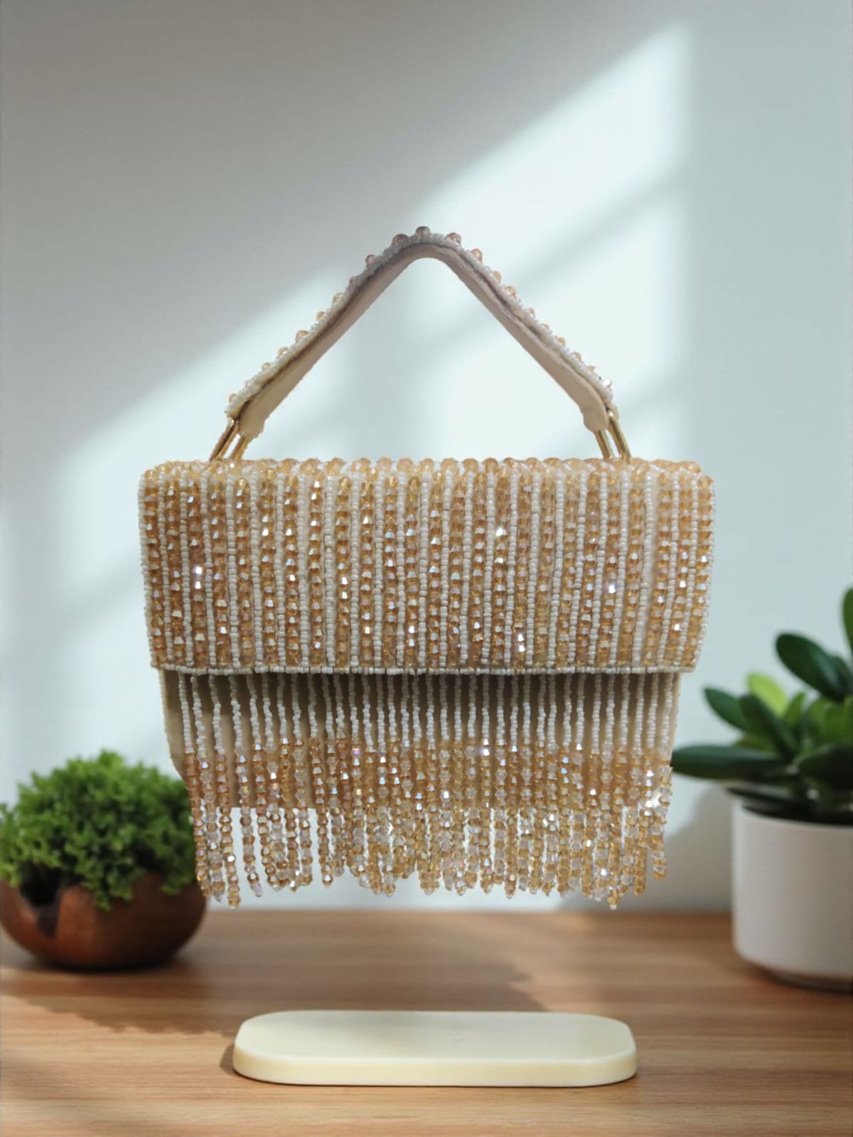 VRPS Flap Bag | Handcrafted Ethnic Bag | SWIS-2911 | Additional Angle