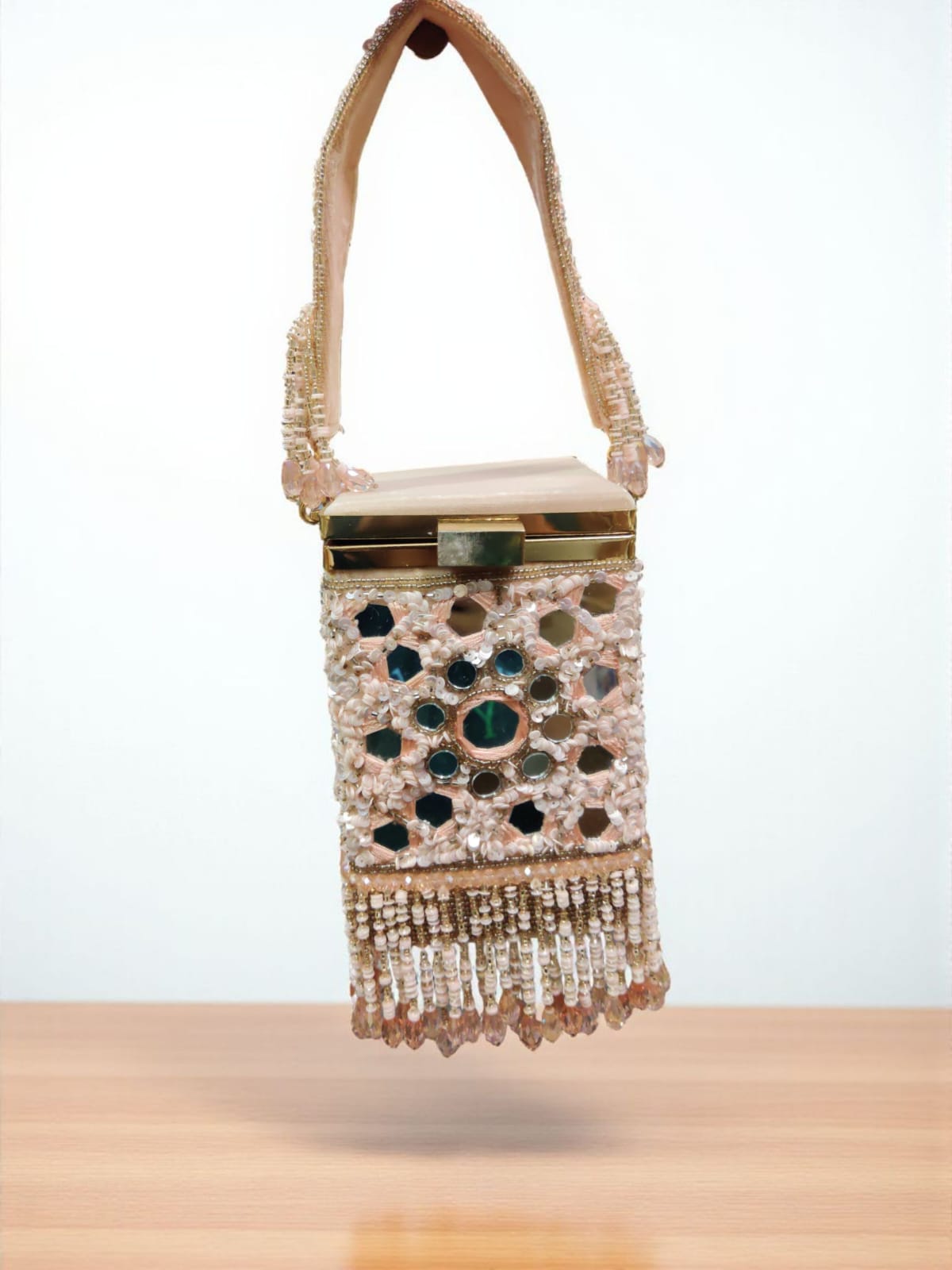 VRPS Bucket Bag | Handcrafted Ethnic Bag | SWIS-2938 | Additional Angle