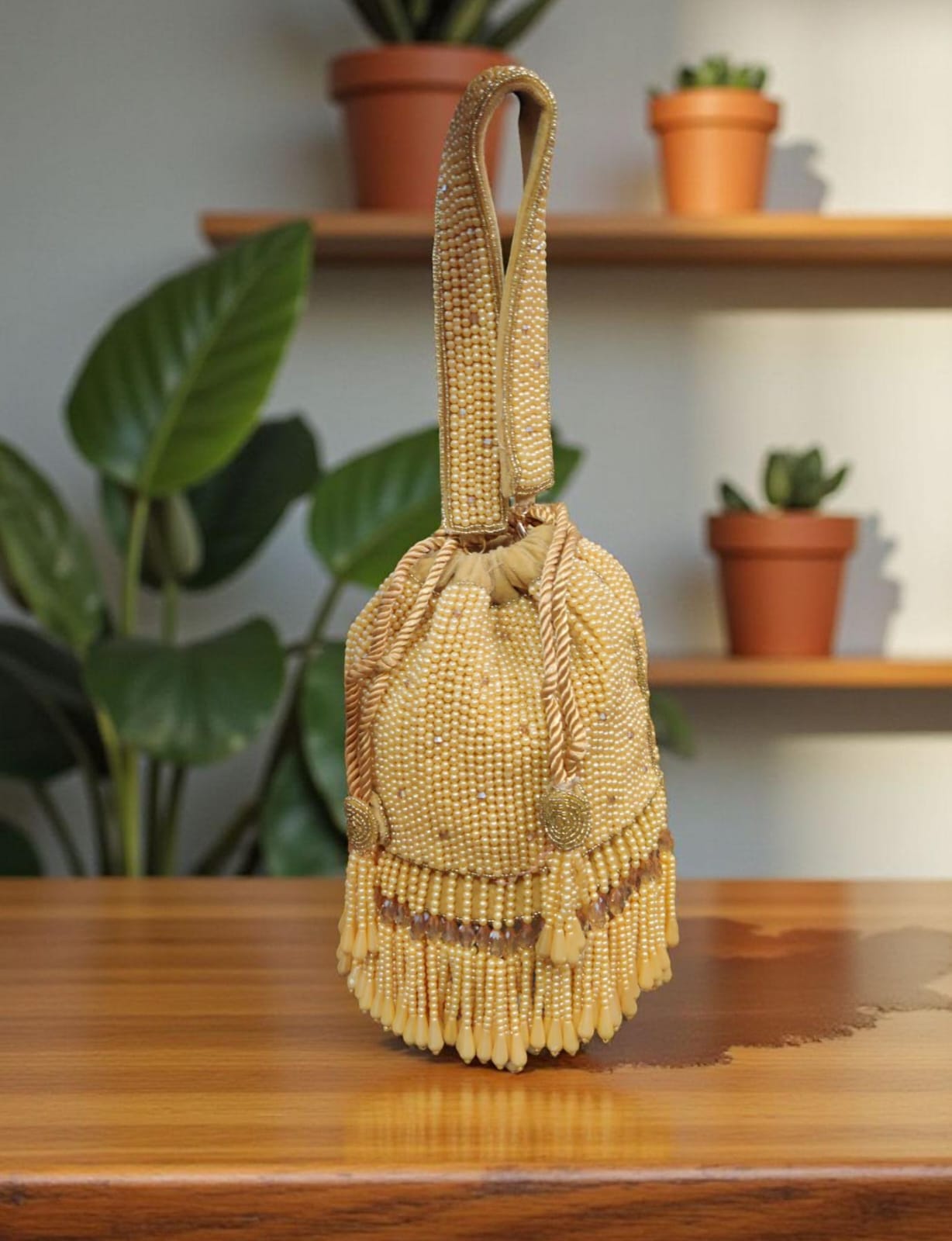 VRPS Potli Bag | Handcrafted Ethnic Bag | SWIS-2940 | Additional Angle