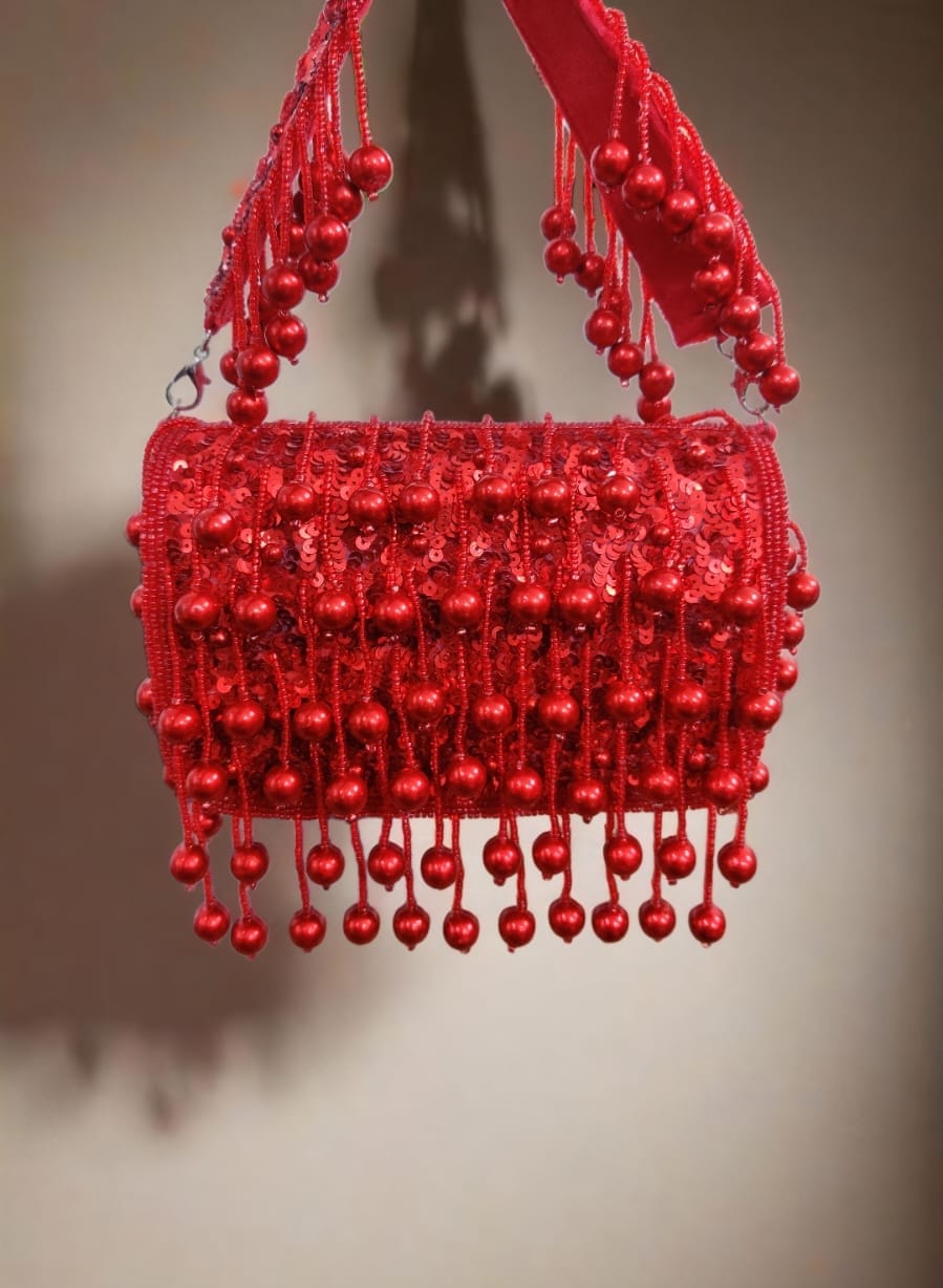 VRPS Flap Bag | Handcrafted Ethnic Bag | SWIS-2947 | Additional Angle