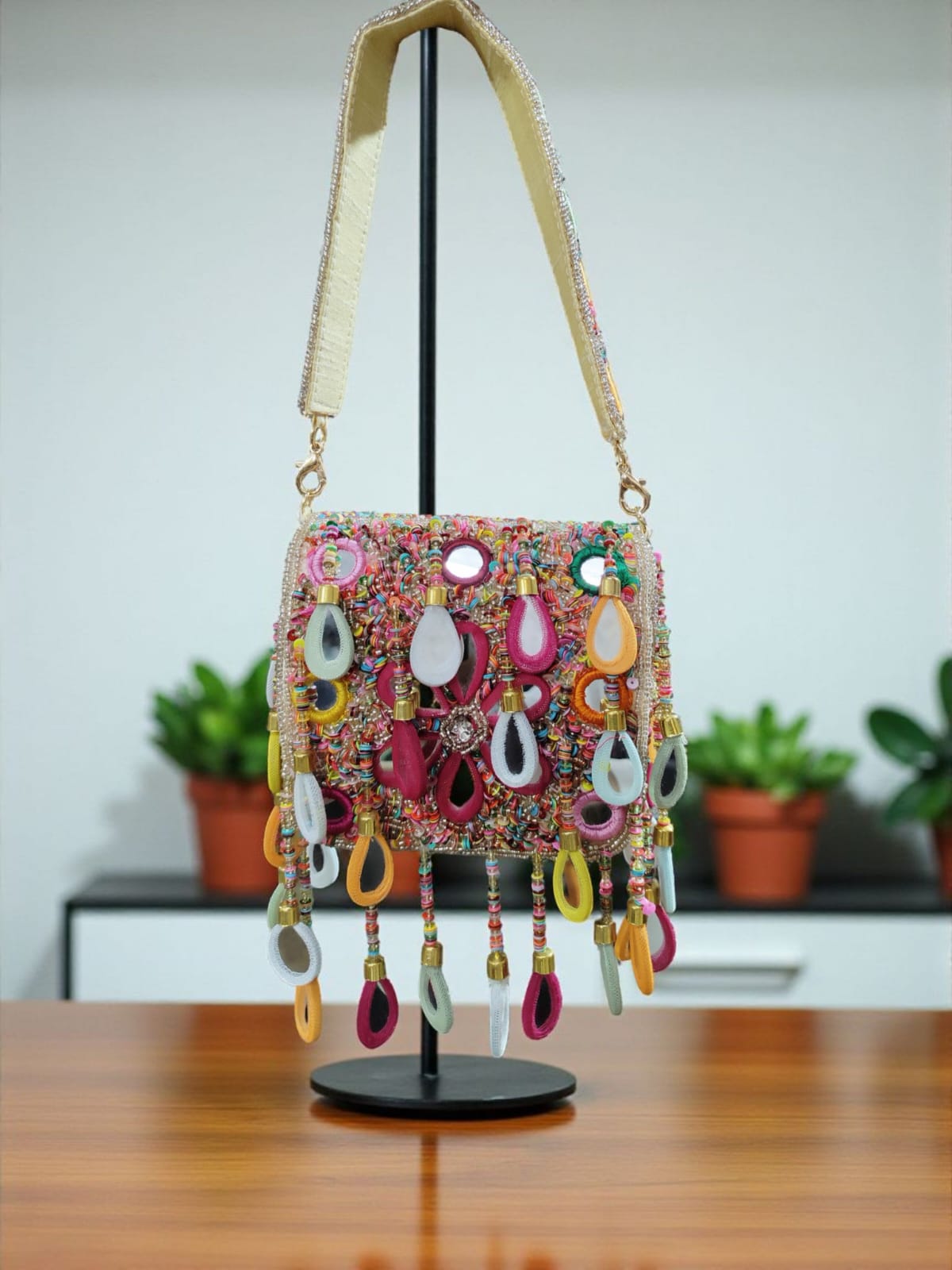 VRPS Flap Bag | Handcrafted Ethnic Bag | SWIS-2949