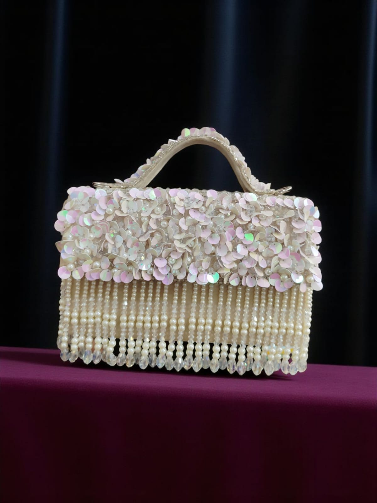 VRPS Flap Bag | Handcrafted Ethnic Bag | SWIS-2950 | Additional Angle