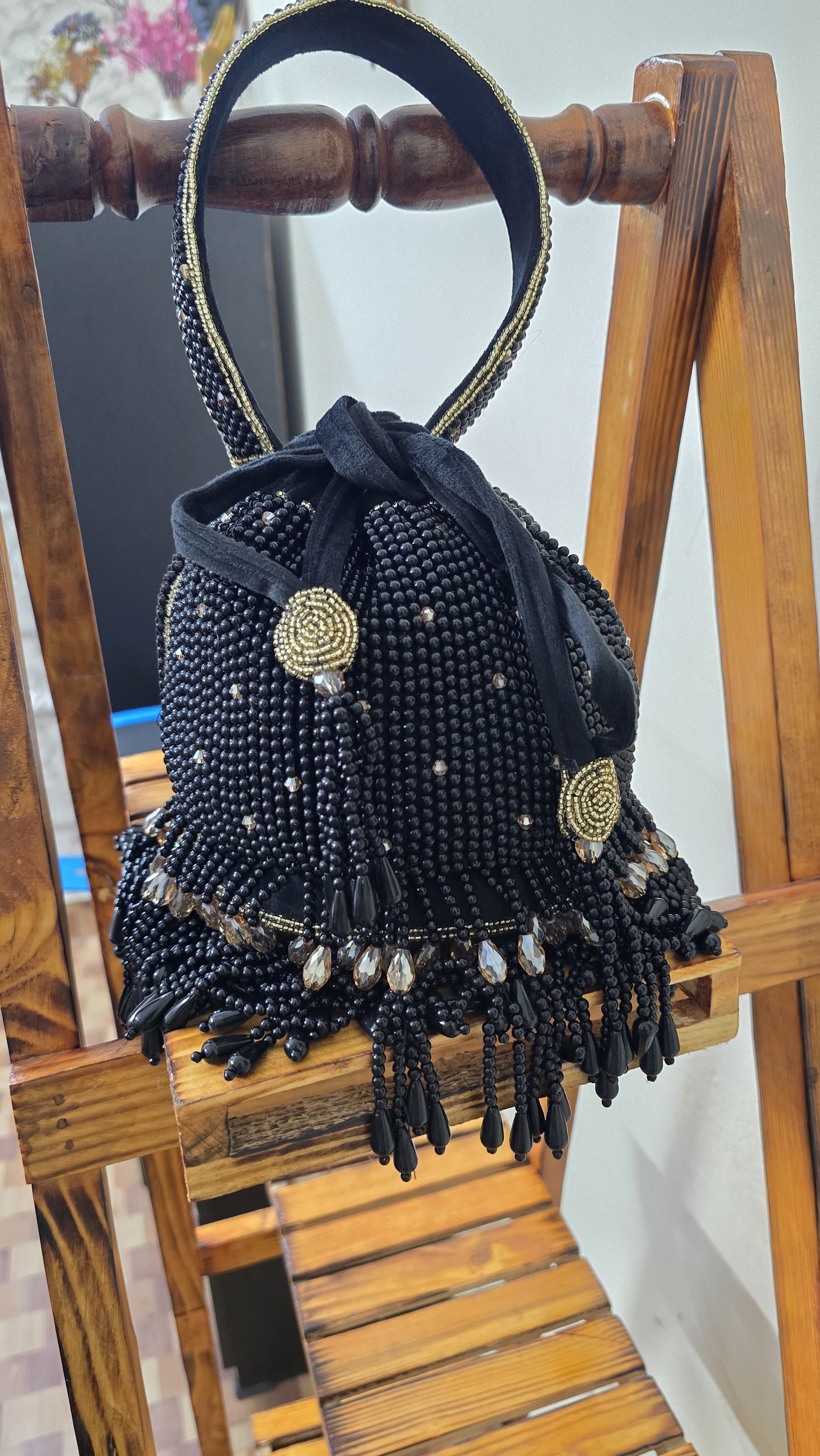 VRPS Potli Bag | Handcrafted Ethnic Bag | SWIS-2961 | Additional Angle