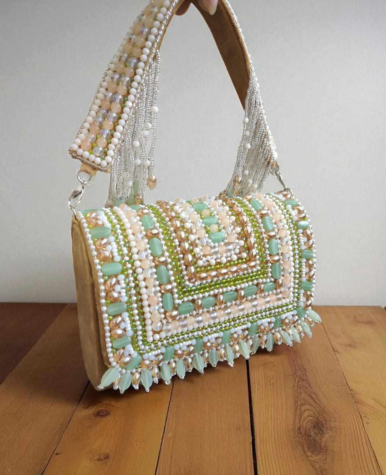 VRPS Flap Bag | Handcrafted Ethnic Bag | SWIS-2980 | Additional Angle