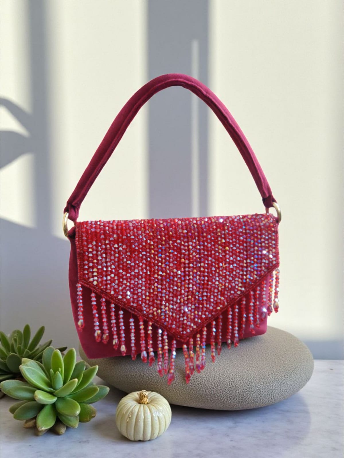 VRPS Flap Bag | Handcrafted Ethnic Bag | SWIS-2986 | Additional Angle
