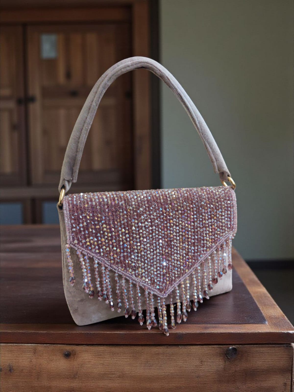 VRPS Flap Bag | Handcrafted Ethnic Bag | SWIS-2988 | Additional Angle