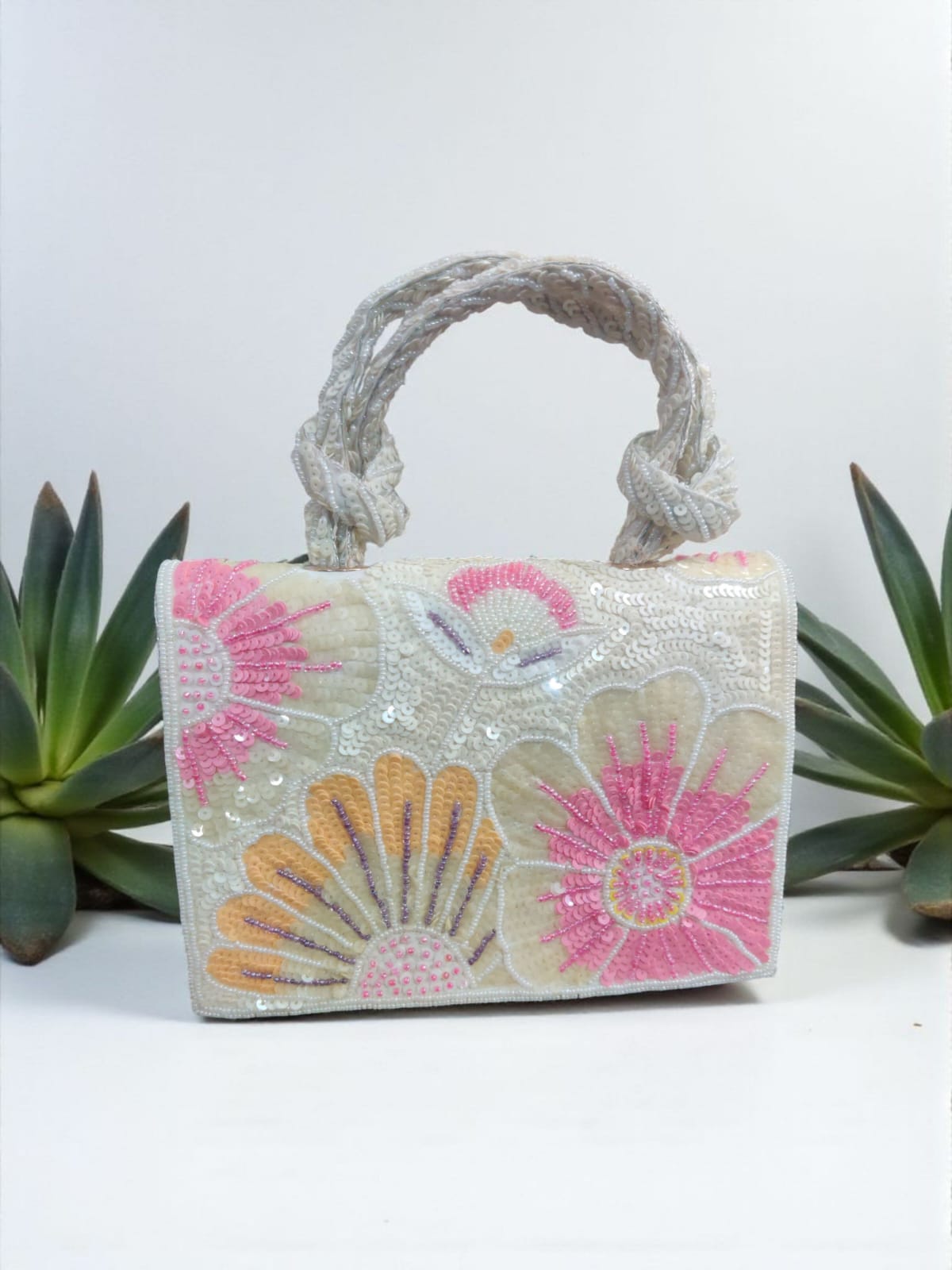 VRPS Flap Bag | Handcrafted Ethnic Bag | SWIS-3004 | Additional Angle
