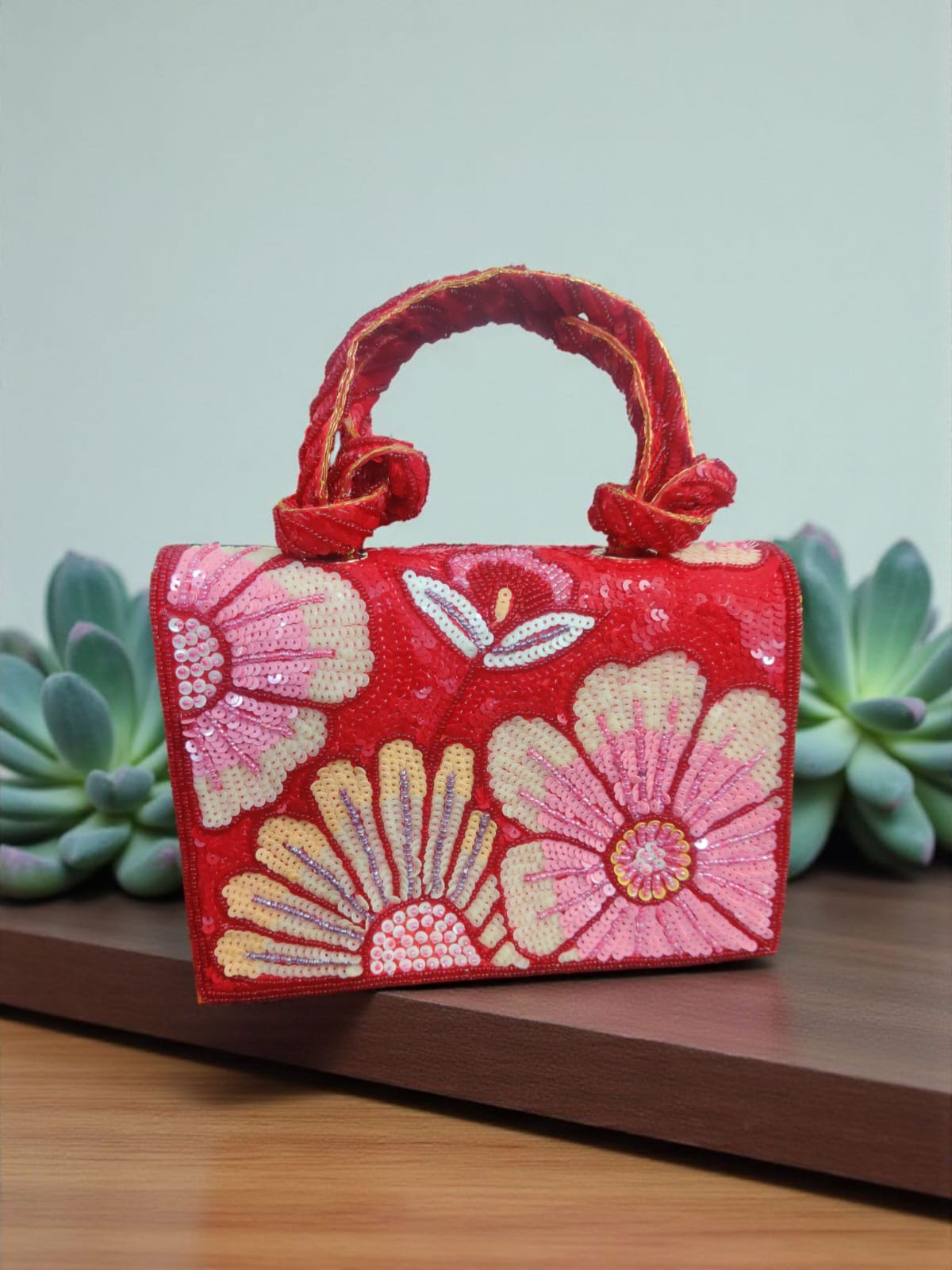 VRPS Flap Bag | Handcrafted Ethnic Bag | SWIS-3006