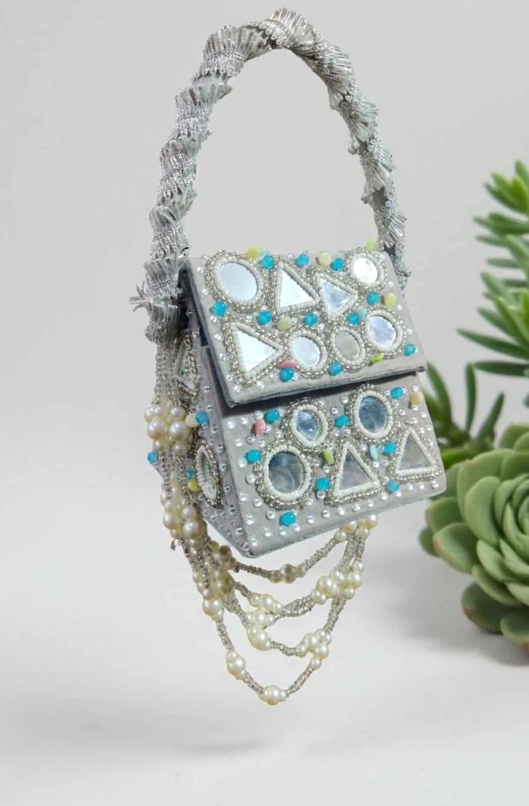 VRPS Flap Bag | Handcrafted Ethnic Bag | SWIS-3010