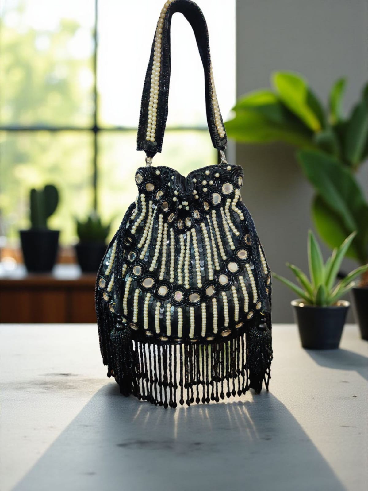 VRPS Potli Bag | Handcrafted Ethnic Bag | SWIS-3012 | Additional Angle
