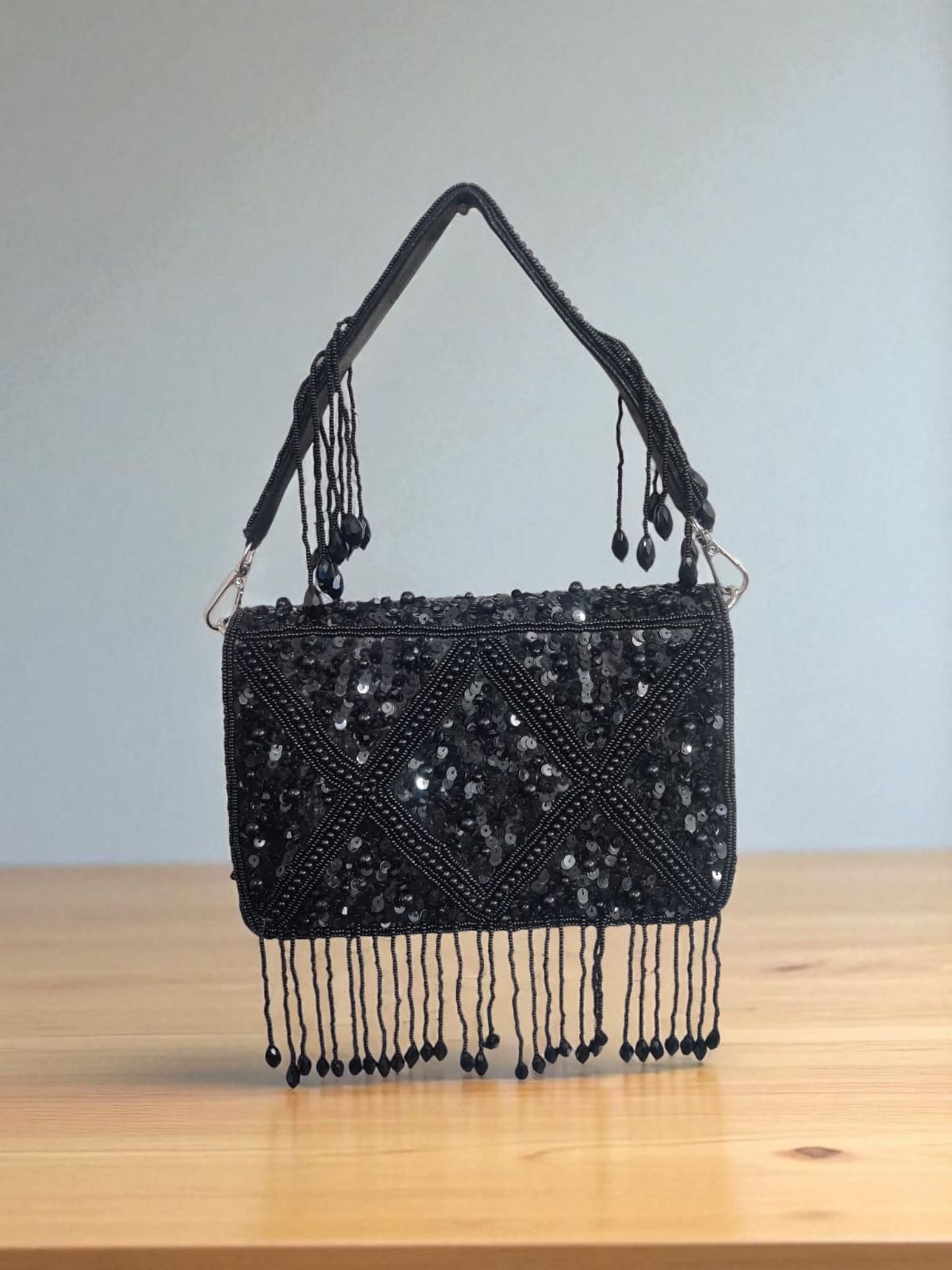 VRPS Flap Bag | Handcrafted Ethnic Bag | SWIS-3018 | Additional Angle