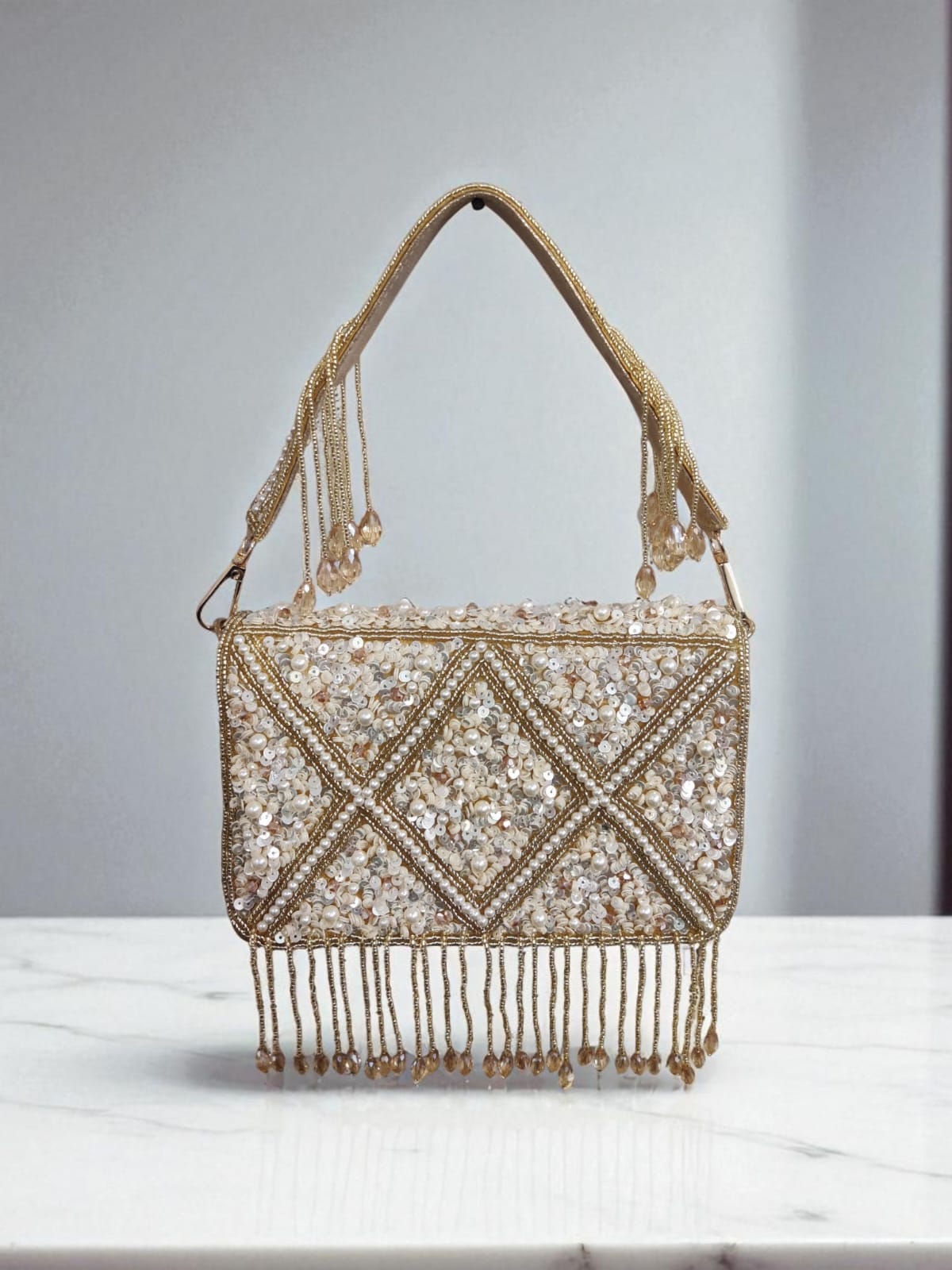 VRPS Flap Bag | Handcrafted Ethnic Bag | SWIS-3020