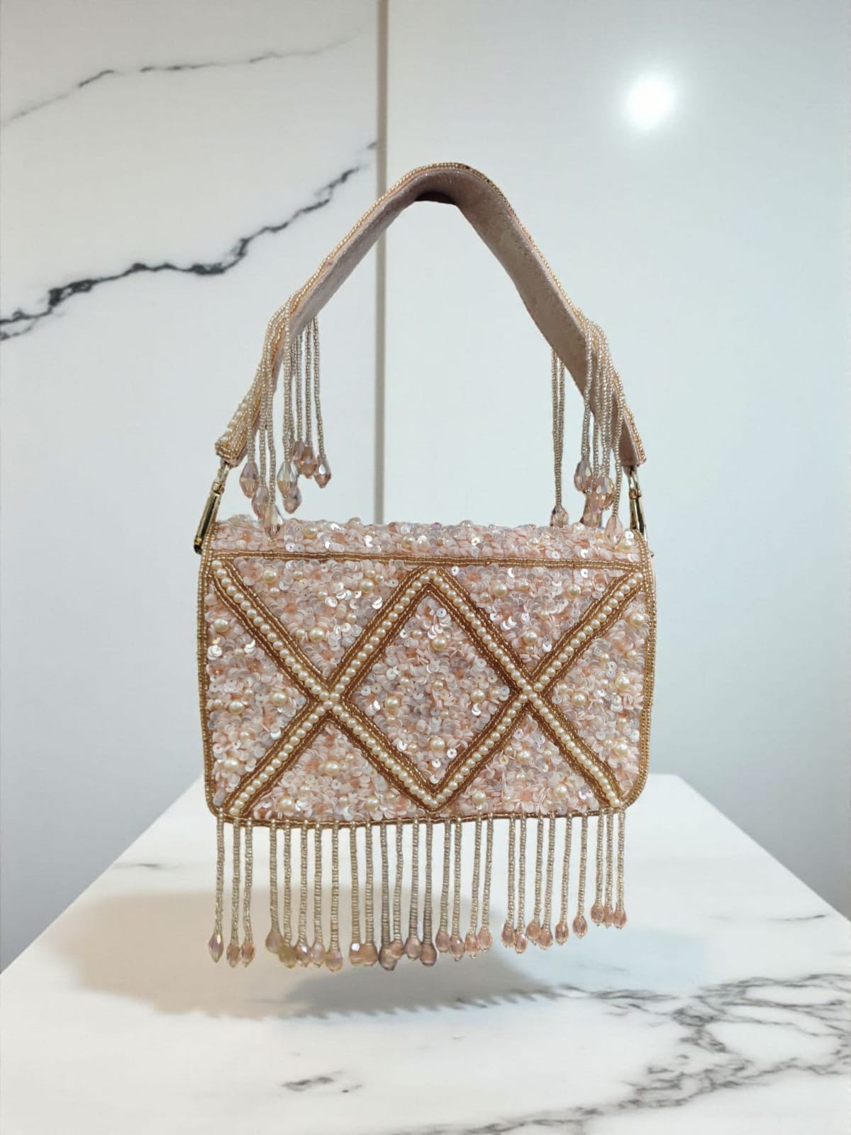 VRPS Flap Bag | Handcrafted Ethnic Bag | SWIS-3022 | Additional Angle