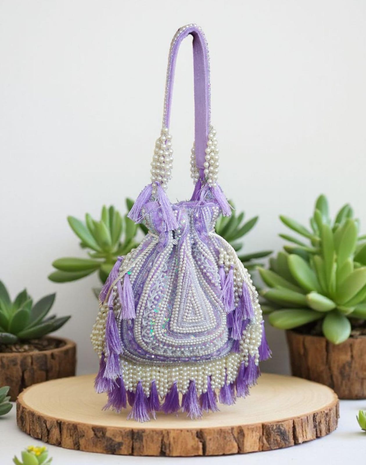 VRPS Potli Bag | Handcrafted Ethnic Bag | SWIS-3046 | Additional Angle