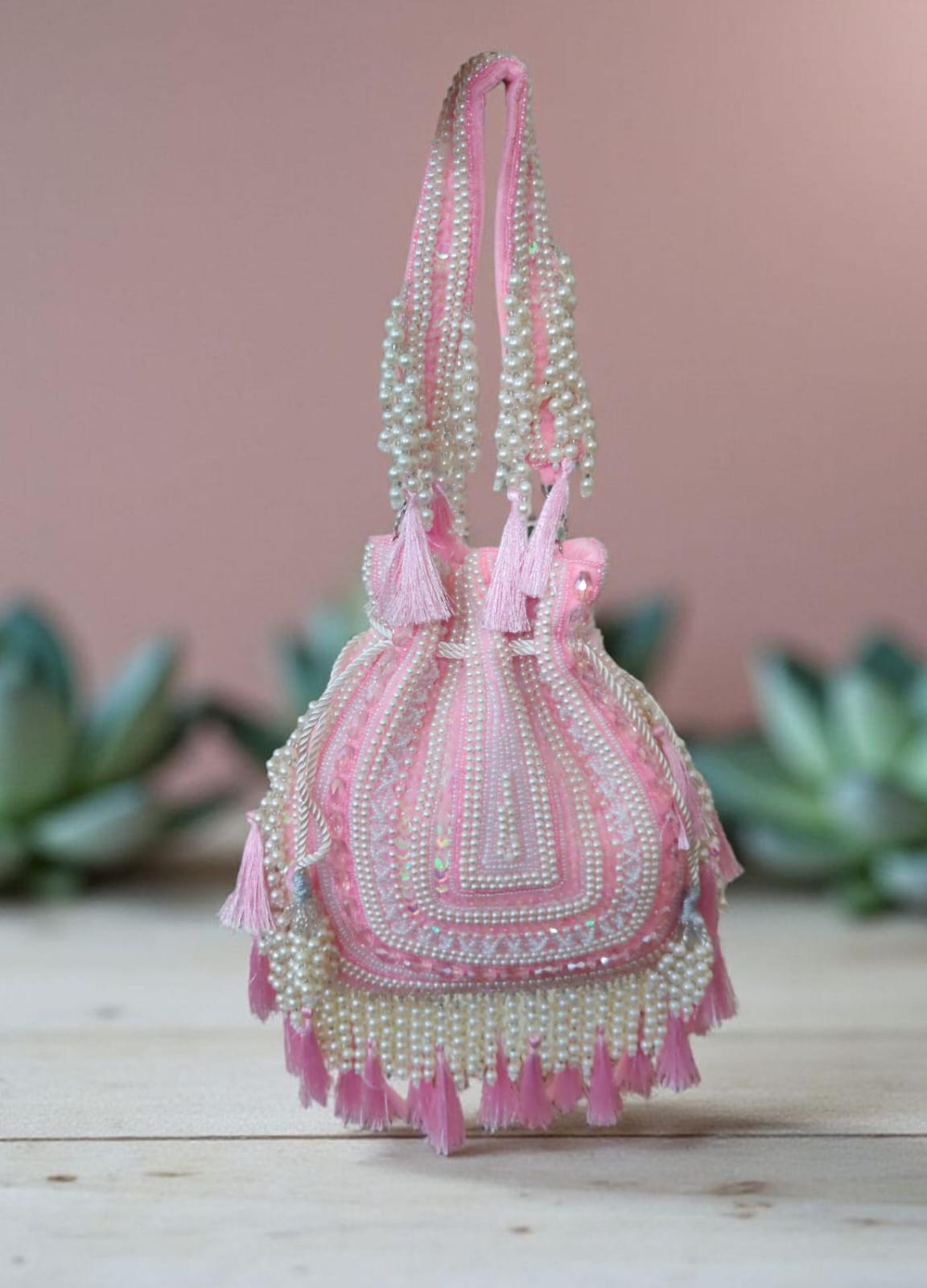 VRPS Potli Bag | Handcrafted Ethnic Bag | SWIS-3048 | Additional Angle