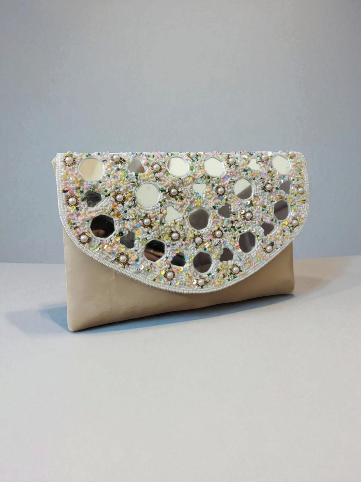 VRPS Flap Bag | Handcrafted Ethnic Bag | SWIS-3064 | Additional Angle