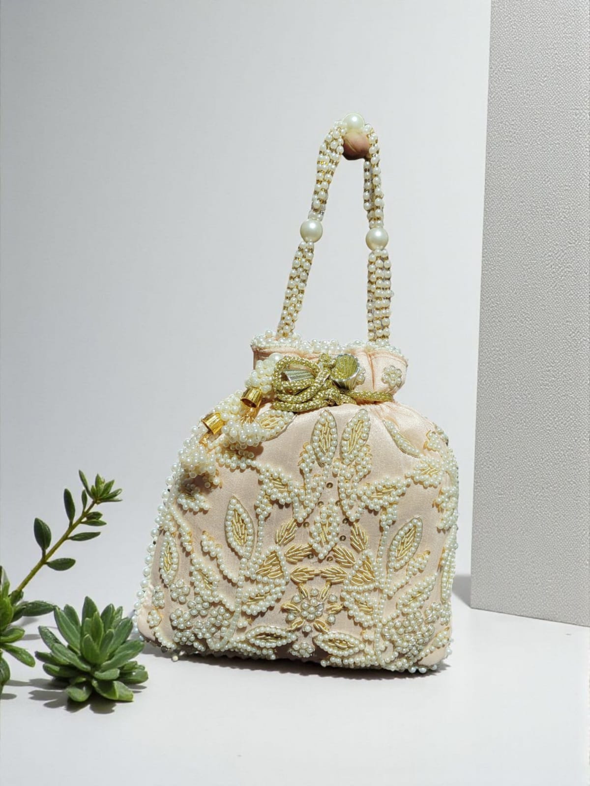 VRPS Potli Bag | Handcrafted Ethnic Bag | SWIS-3100 | Additional Angle