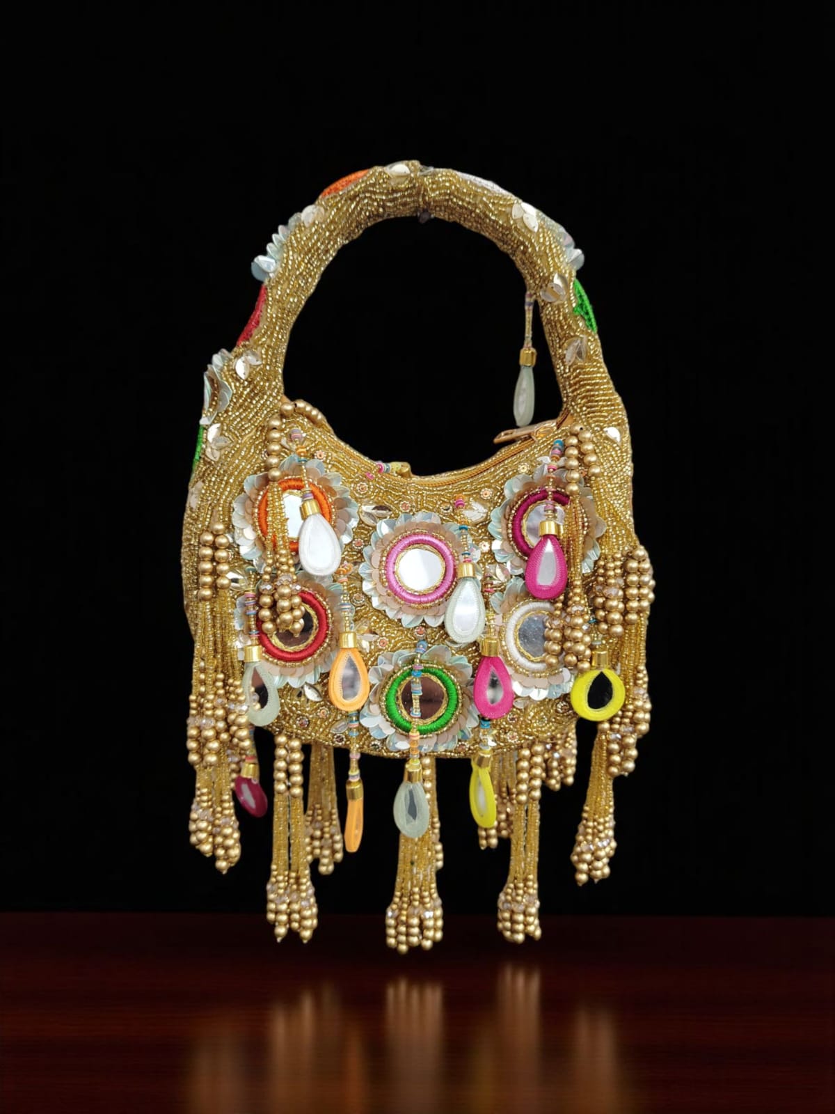 VRPS Moon Bags | Handcrafted Ethnic Bag | SWIS-3117 | Additional Angle