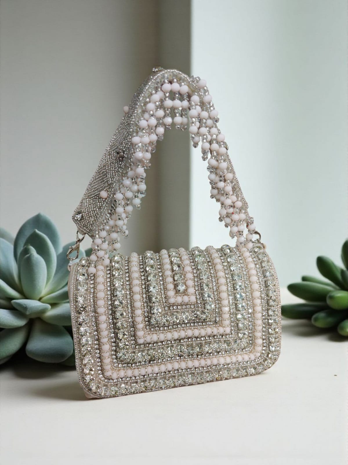 VRPS Flap Bag | Handcrafted Ethnic Bag | SWIS-3174 | Additional Angle
