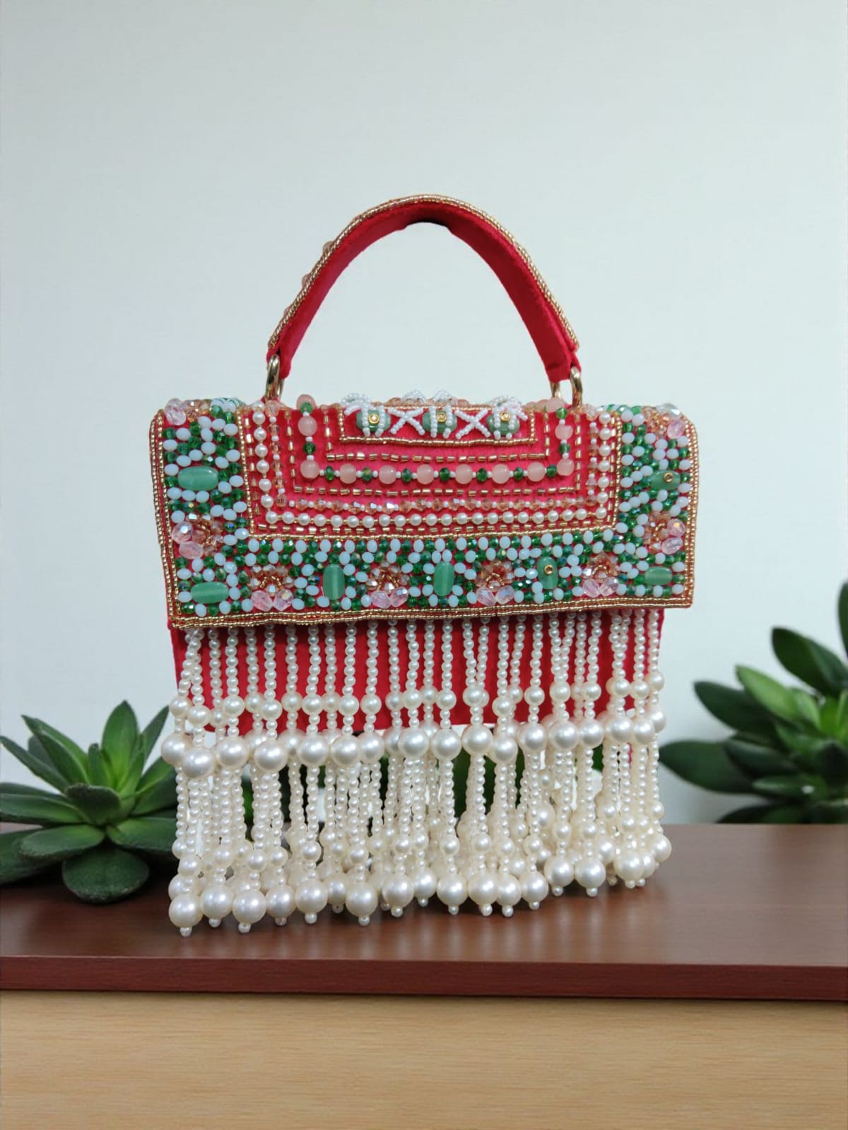 VRPS Flap Bag | Handcrafted Ethnic Bag | SWIS-3180 | Additional Angle