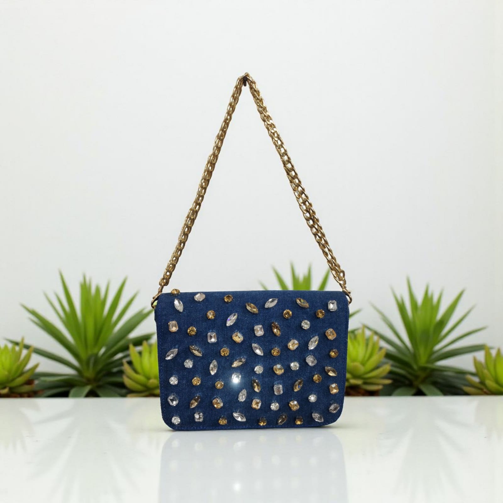 VRPS Flap Bag | Handcrafted Ethnic Bag | SWIS-3191 | Additional Angle