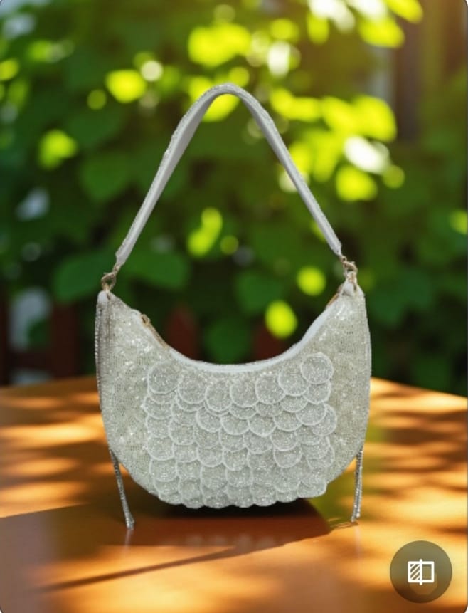 VRPS Moon Clutch | Handcrafted Ethnic Bag | SWIS-3199