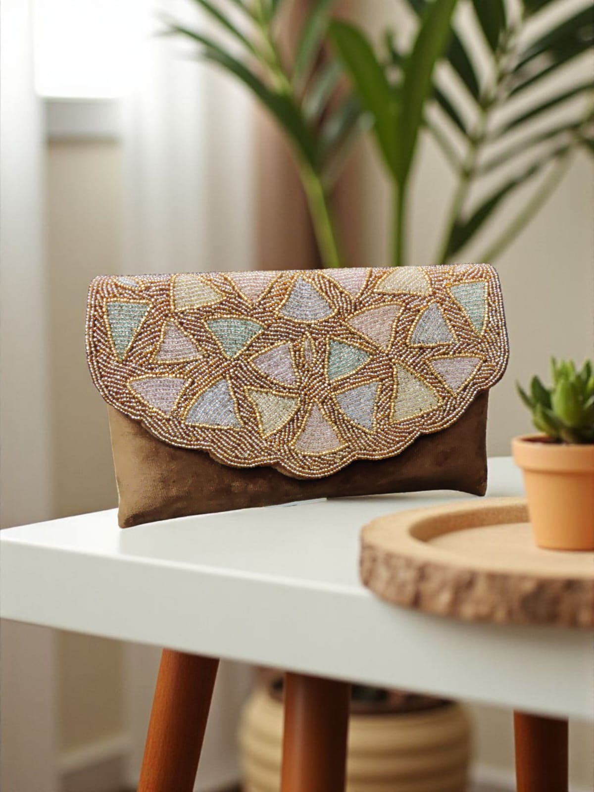 VRPS Flap Bag | Handcrafted Ethnic Bag | SWIS-3244