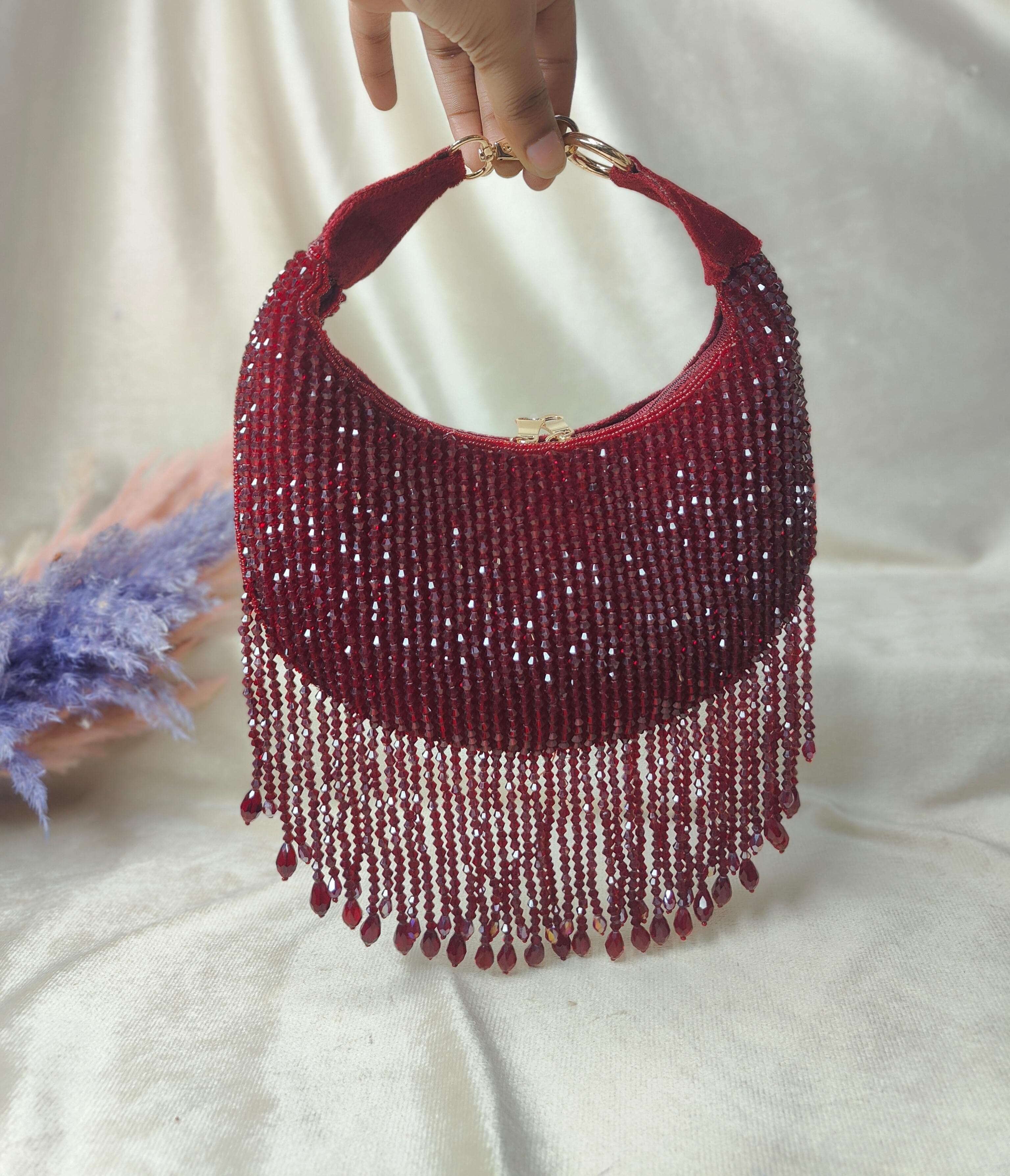 VRPS Moon Clutch | Handcrafted Ethnic Bag | SWIS-3266