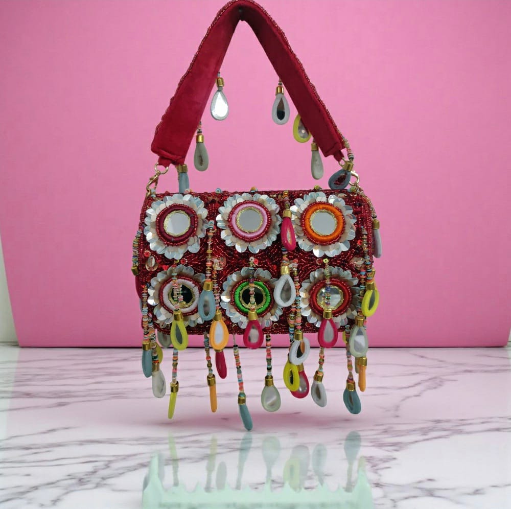 VRPS Flap Bag | Handcrafted Ethnic Bag | SWIS-3278