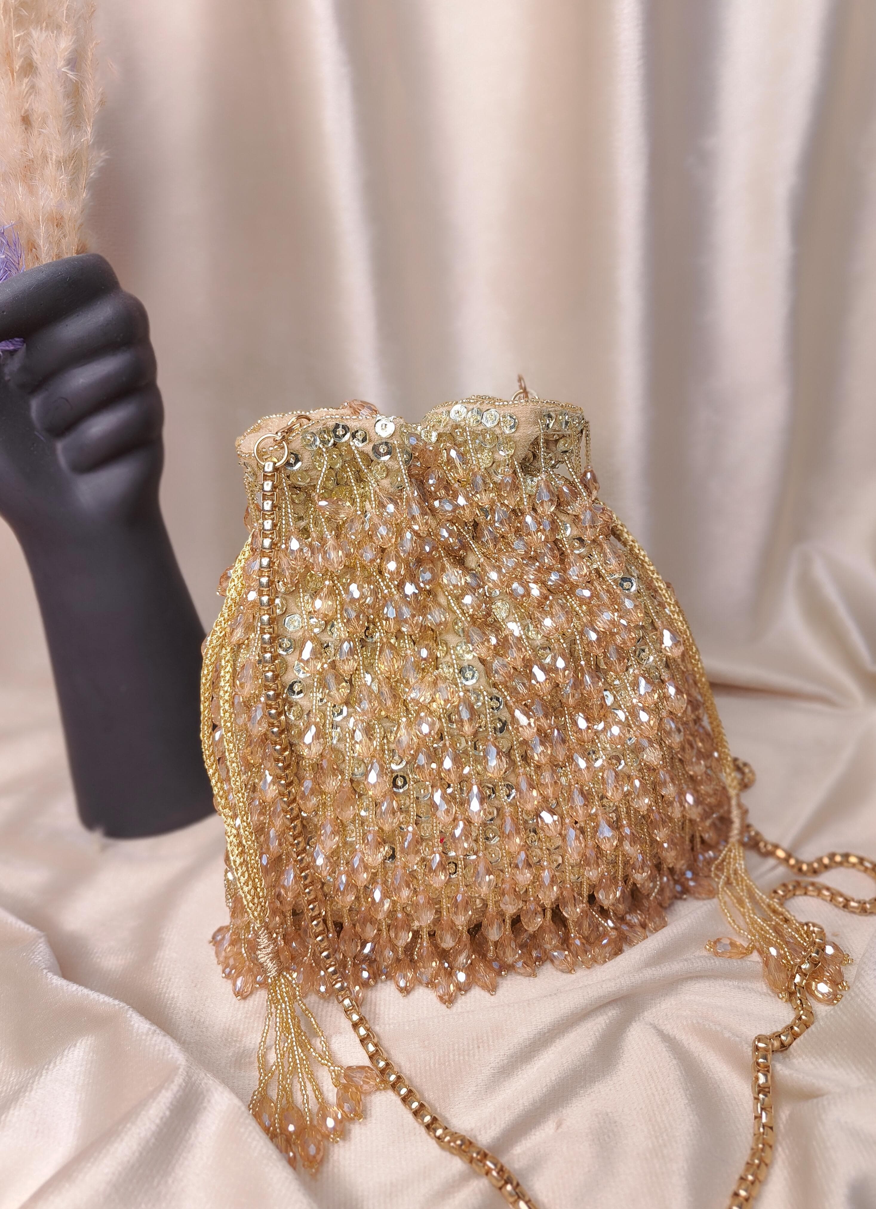 VRPS Potli Bag | Handcrafted Ethnic Bag | SWIS-3290 | Additional Angle