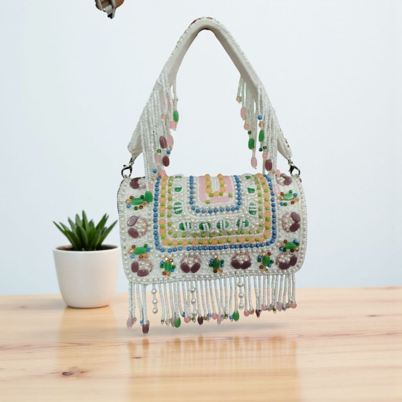 VRPS Flap Bag | Handcrafted Ethnic Bag | SWIS-3305