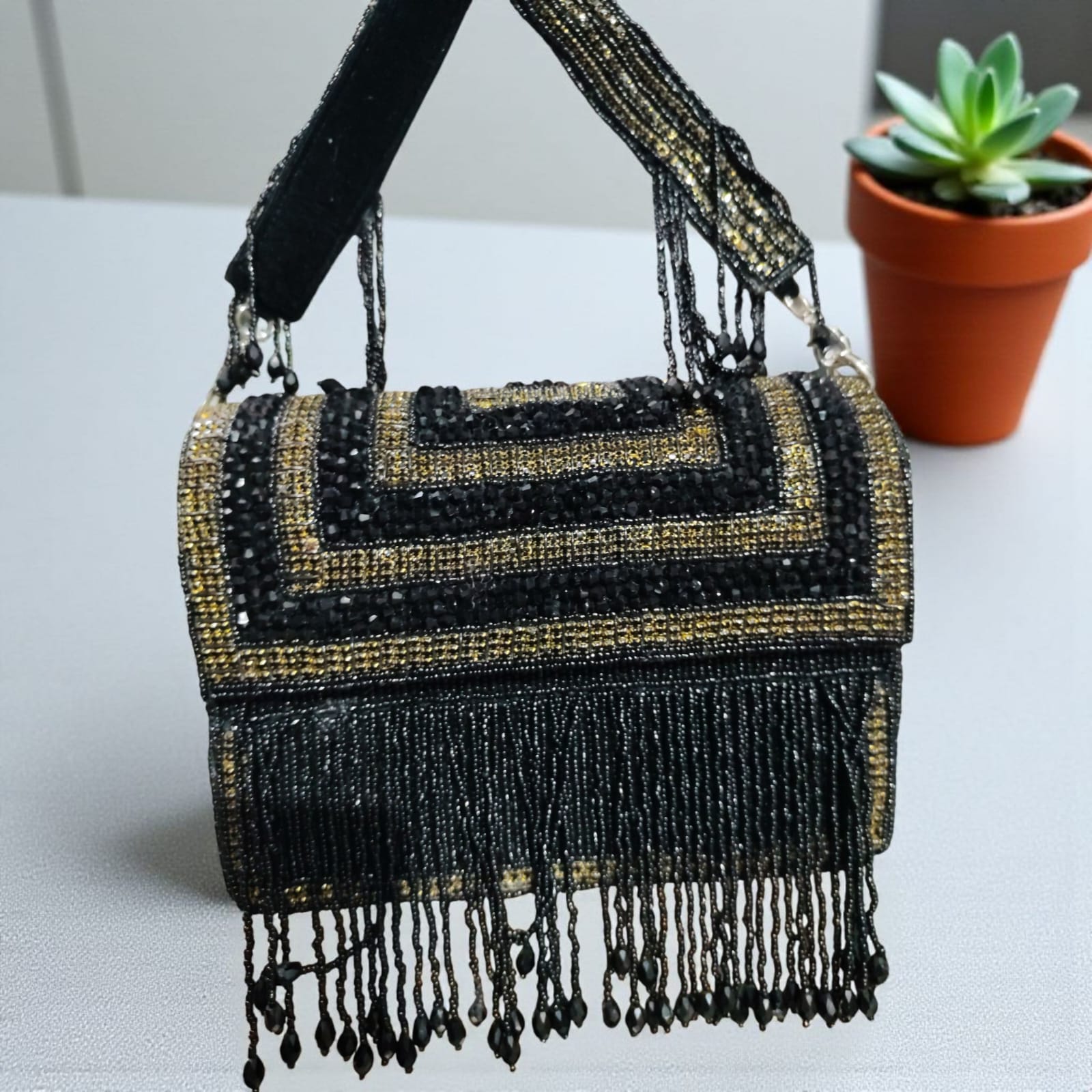 VRPS Flap Bag | Handcrafted Ethnic Bag | SWIS-3306