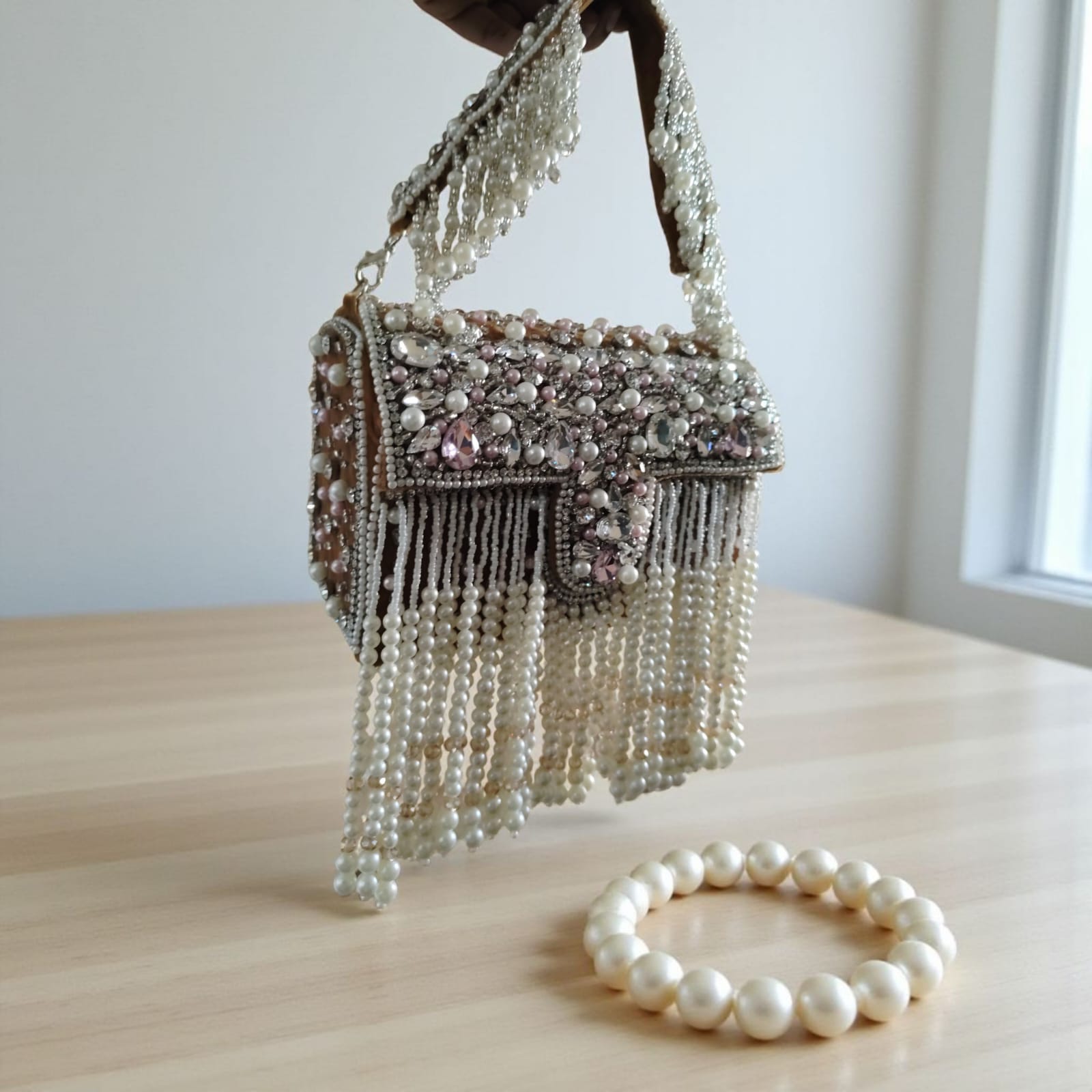 VRPS Flap Bag | Handcrafted Ethnic Bag | SWIS-3319 | Additional Angle