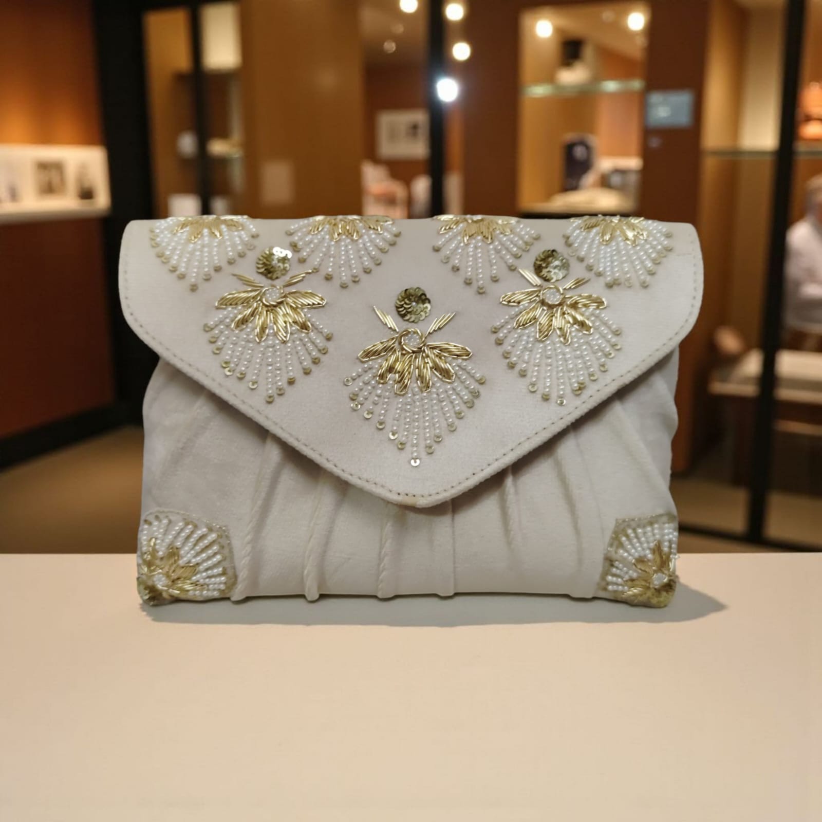 VRPS Flap Bag | Handcrafted Ethnic Bag | SWIS-3346 | Additional Angle