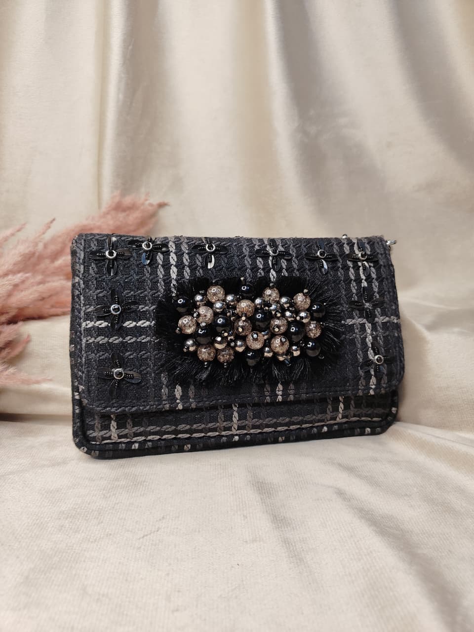 VRPS Flap Bag | Handcrafted Ethnic Bag | SWIS-3353 | Additional Angle