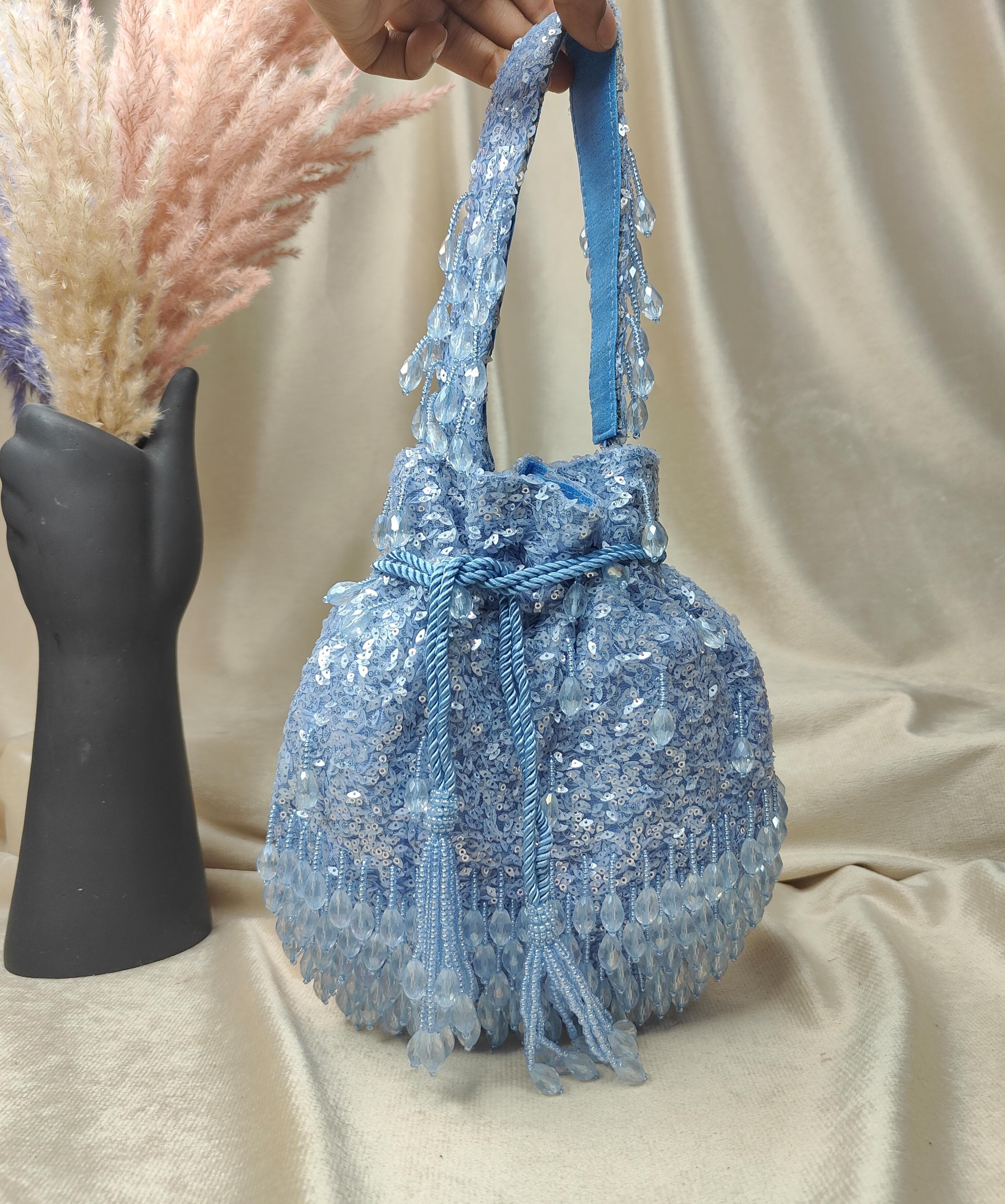 VRPS Potli Bag | Handcrafted Ethnic Bag | SWIS-3356 | Additional Angle
