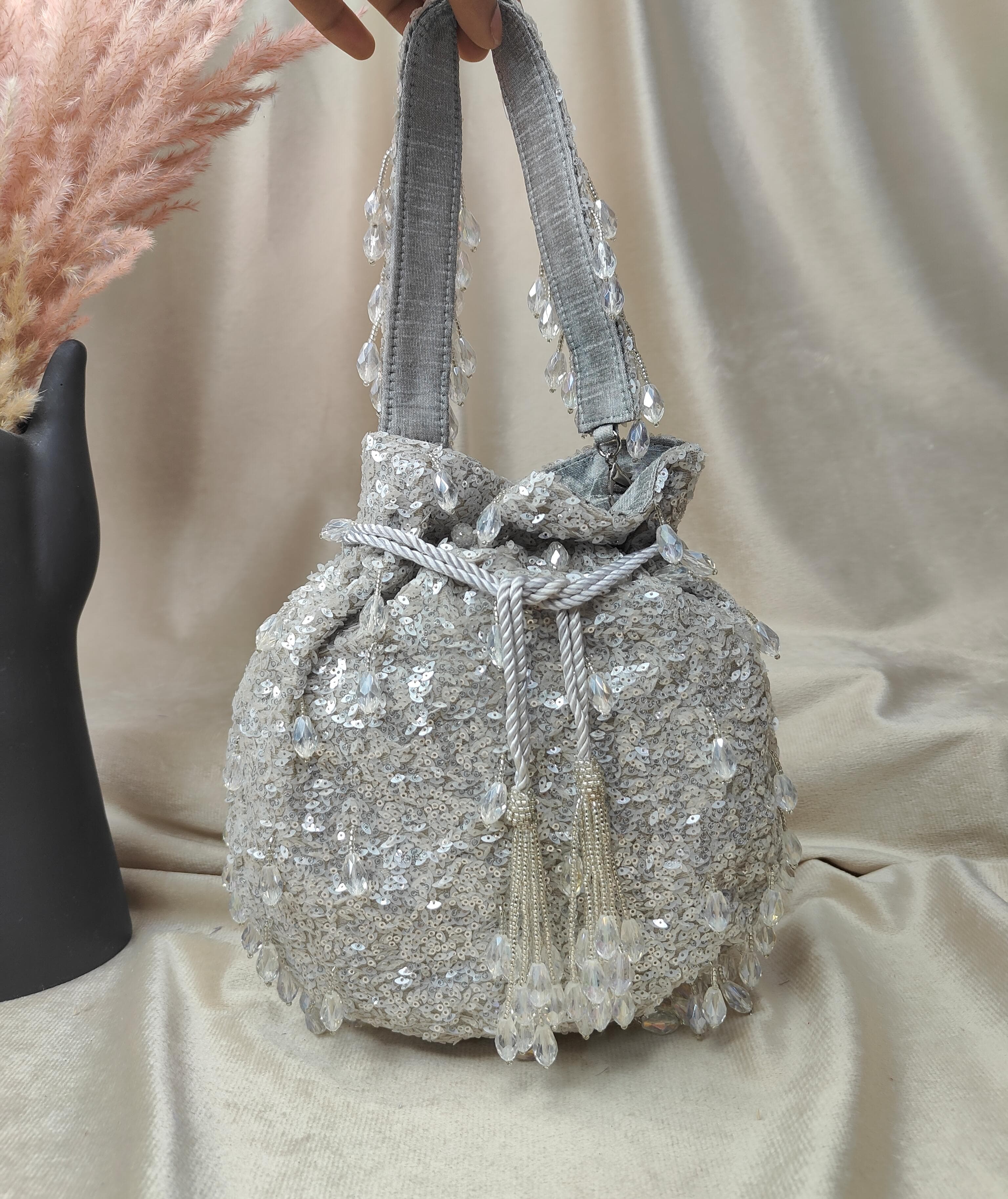 VRPS Potli Bag | Handcrafted Ethnic Bag | SWIS-3357 | Additional Angle