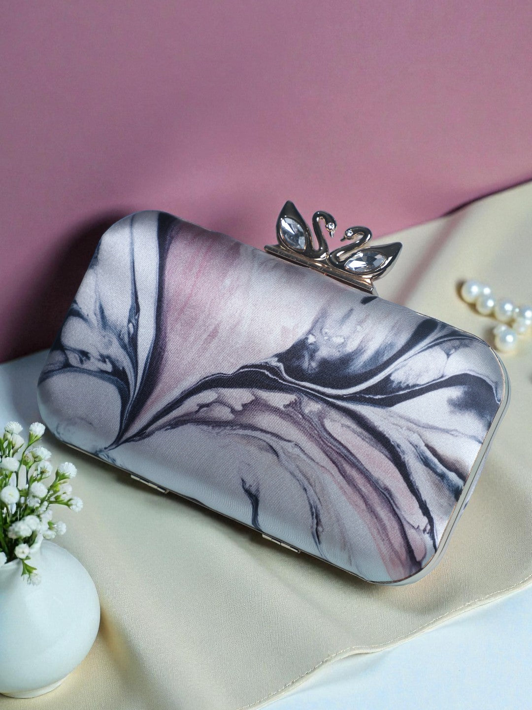 VRPS Printed Clutch | Handcrafted Ethnic Bag | SWIS-336