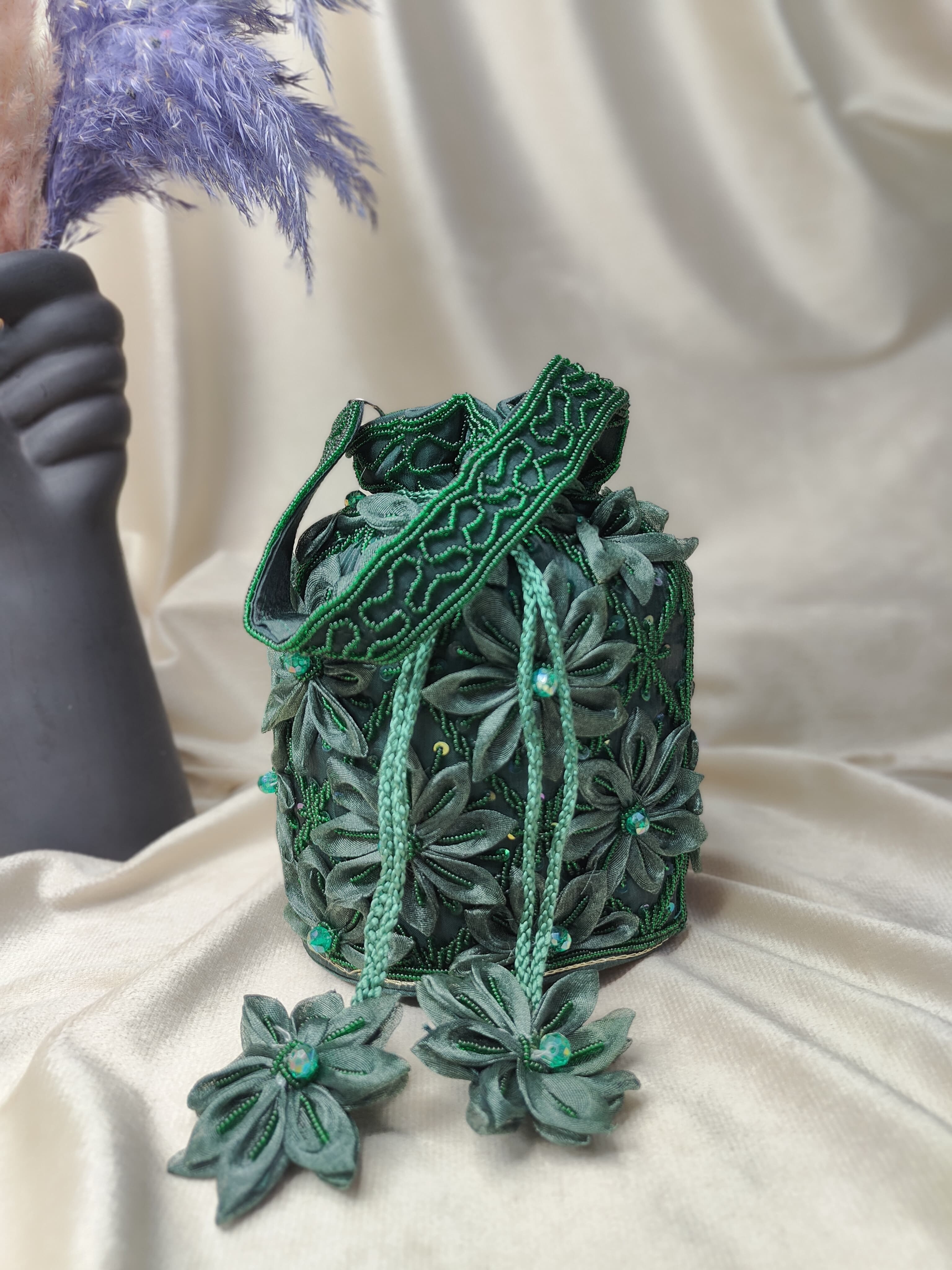 VRPS Potli Bag | Handcrafted Ethnic Bag | SWIS-3364 | Additional Angle