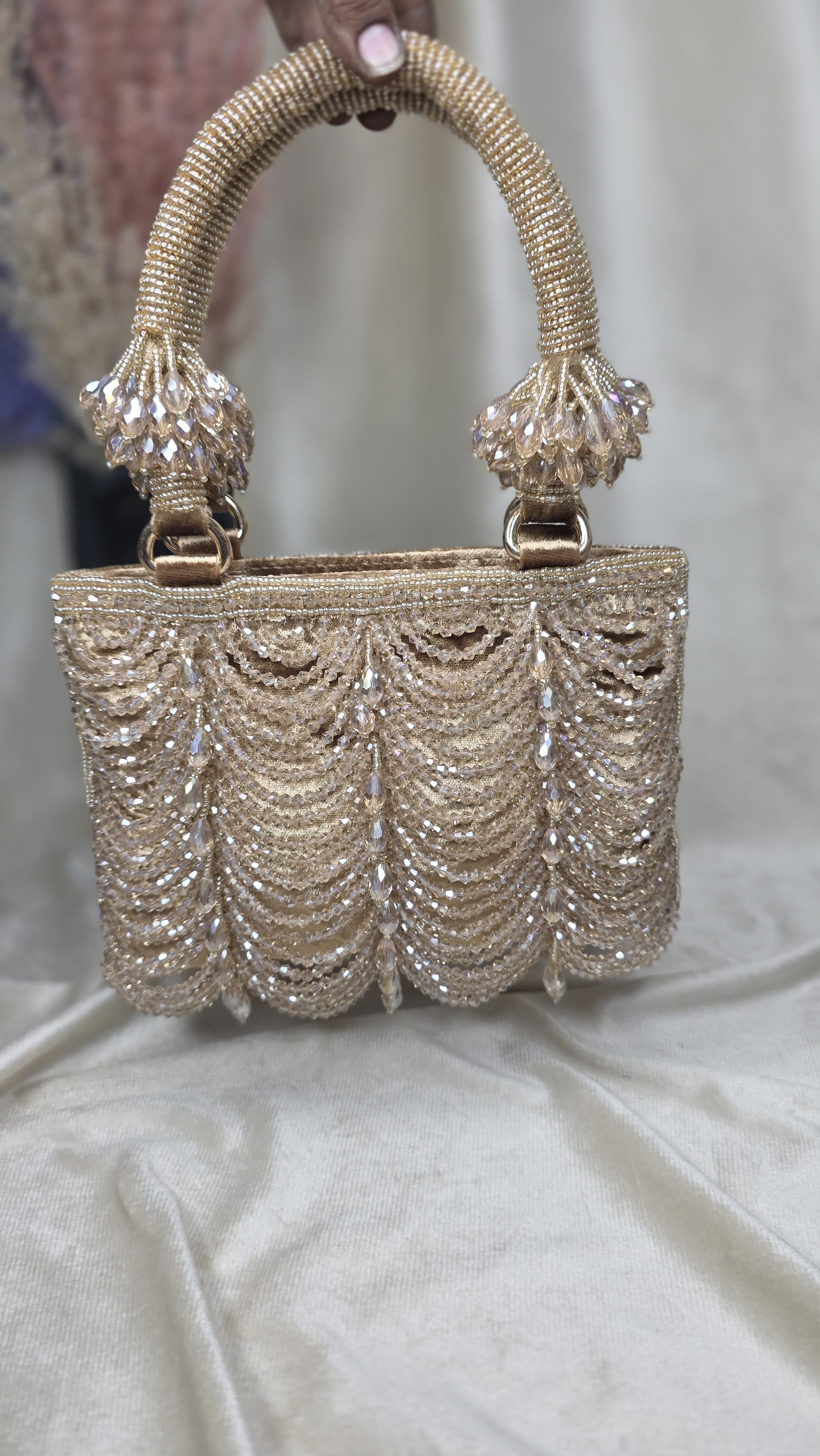 VRPS Bucket Bag | Handcrafted Ethnic Bag | SWIS-3375 | Additional Angle