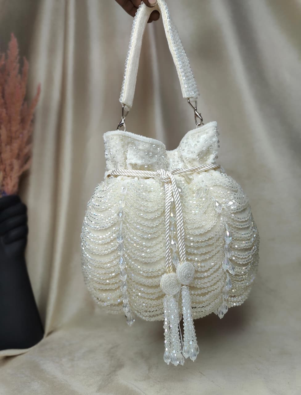 VRPS Potli Bag | Handcrafted Ethnic Bag | SWIS-3379 | Additional Angle