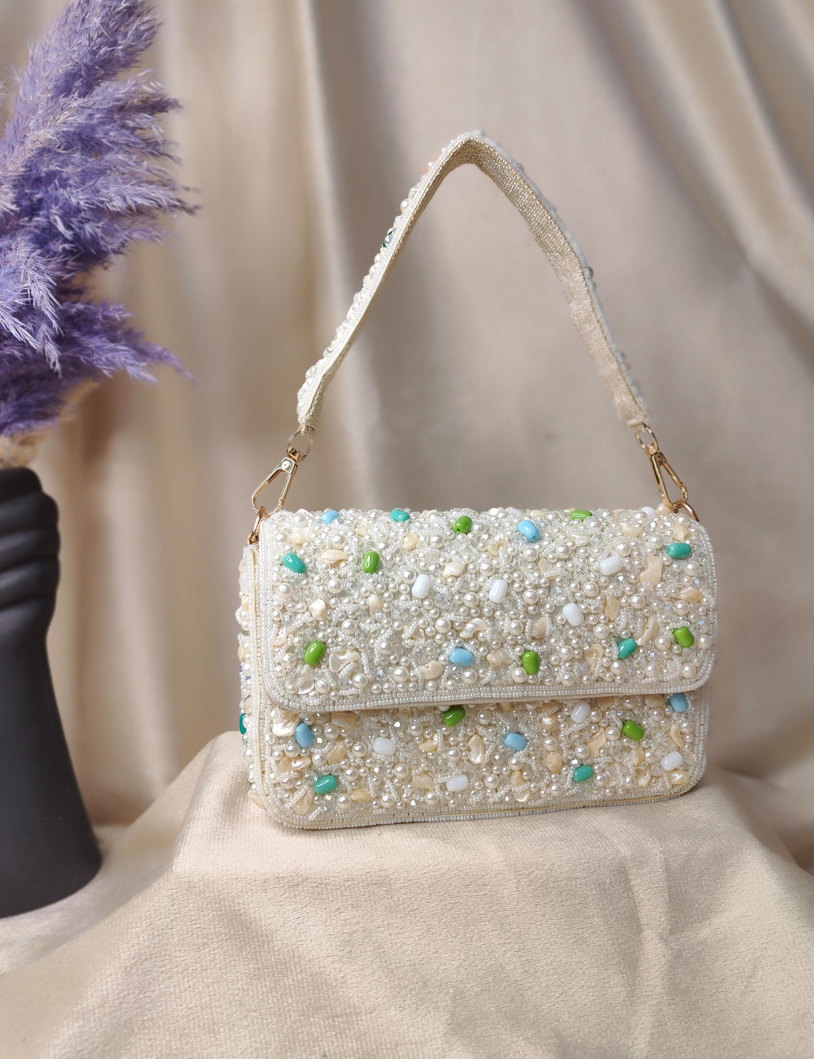VRPS Flap Bag | Handcrafted Ethnic Bag | SWIS-3385 | Additional Angle