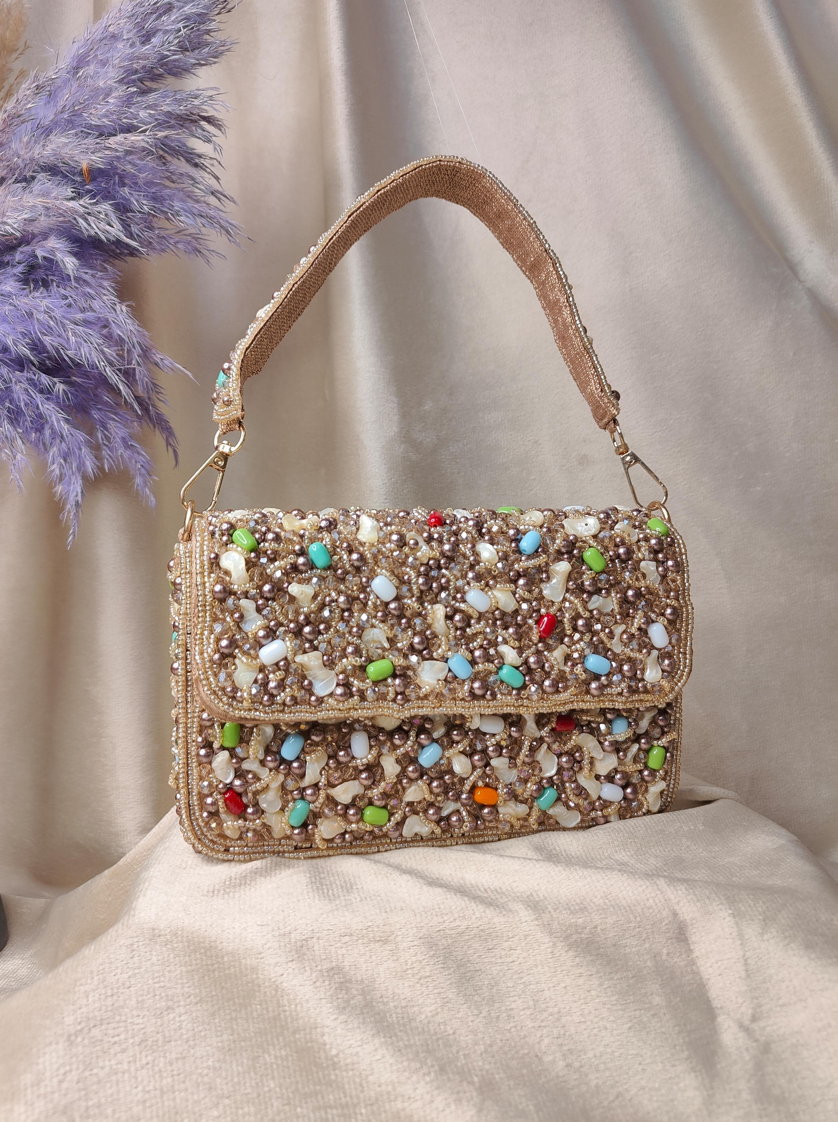 VRPS Flap Bag | Handcrafted Ethnic Bag | SWIS-3387 | Additional Angle