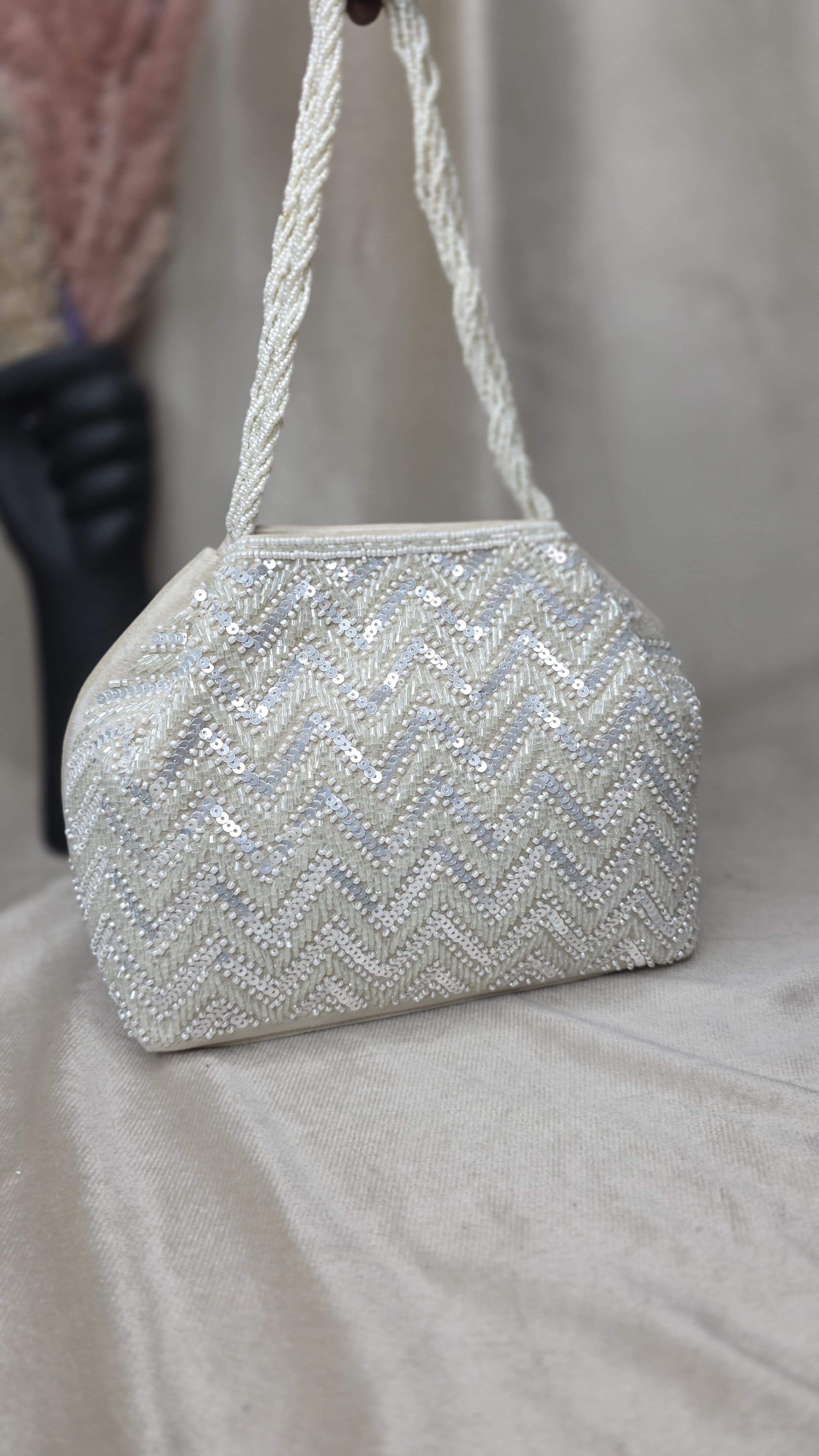 VRPS Bucket Bag | Handcrafted Ethnic Bag | SWIS-3392 | Additional Angle