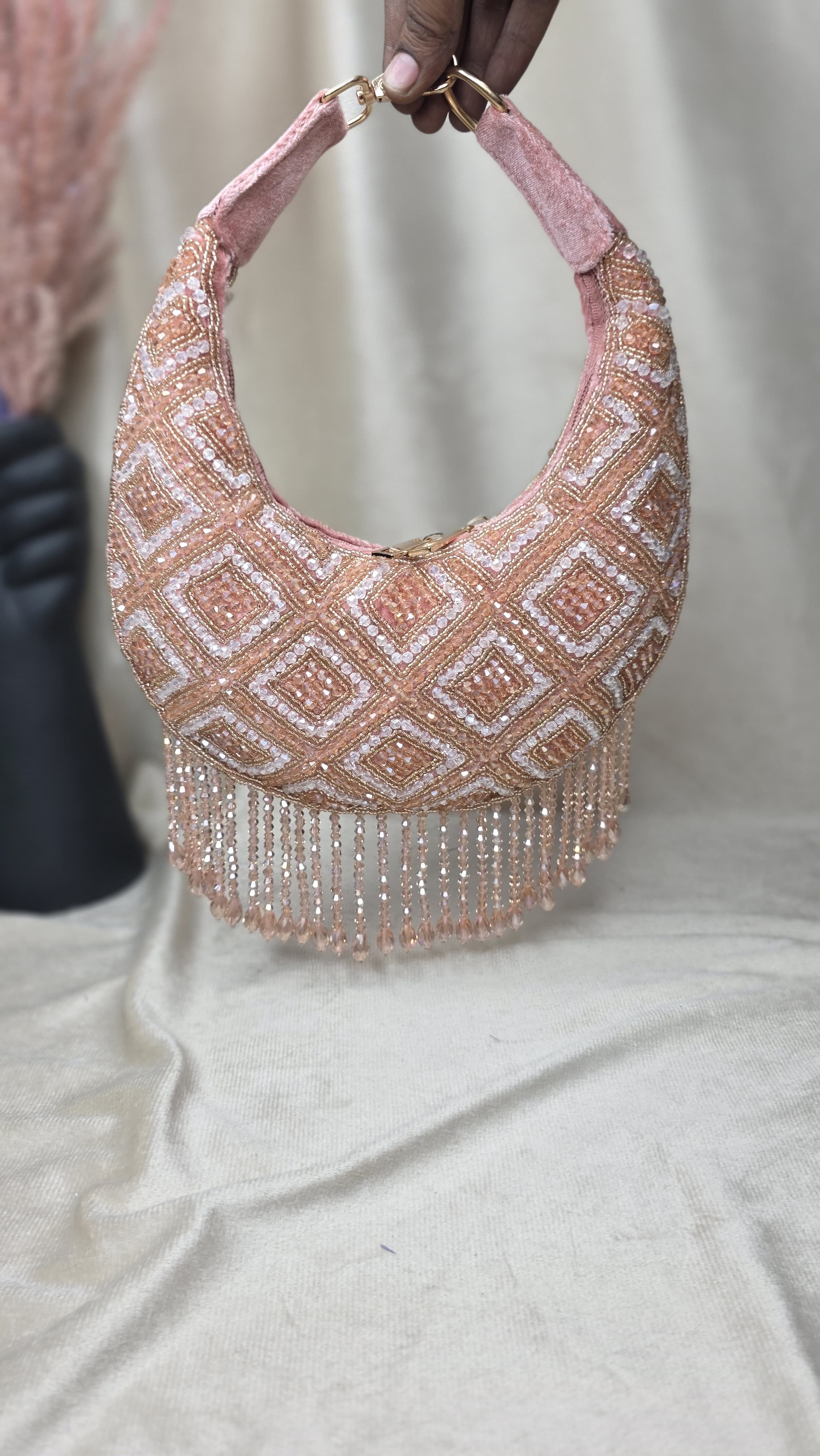 VRPS Moon Clutch | Handcrafted Ethnic Bag | SWIS-3397