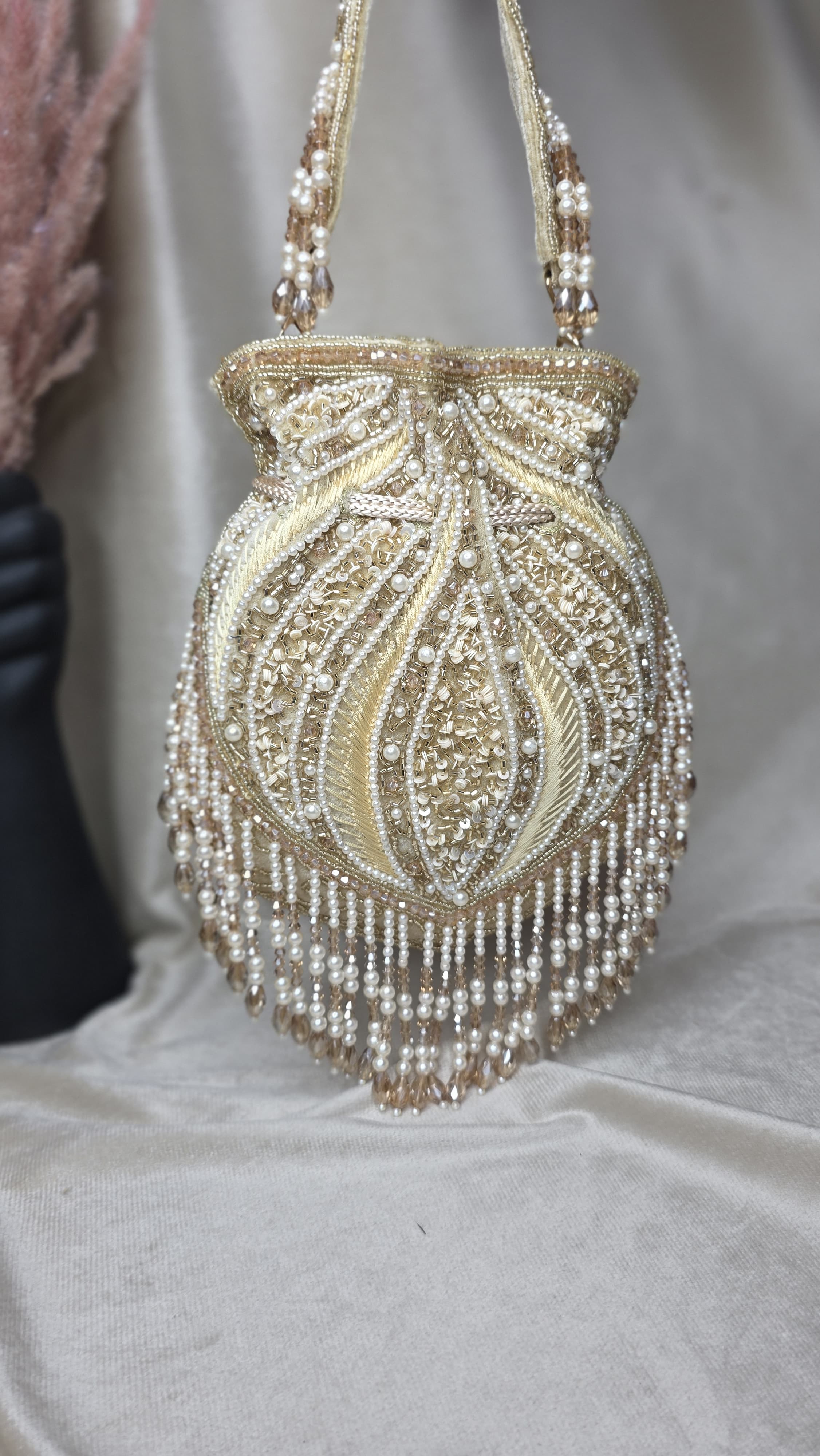 VRPS Potli Bag | Handcrafted Ethnic Bag | SWIS-3400 | Additional Angle