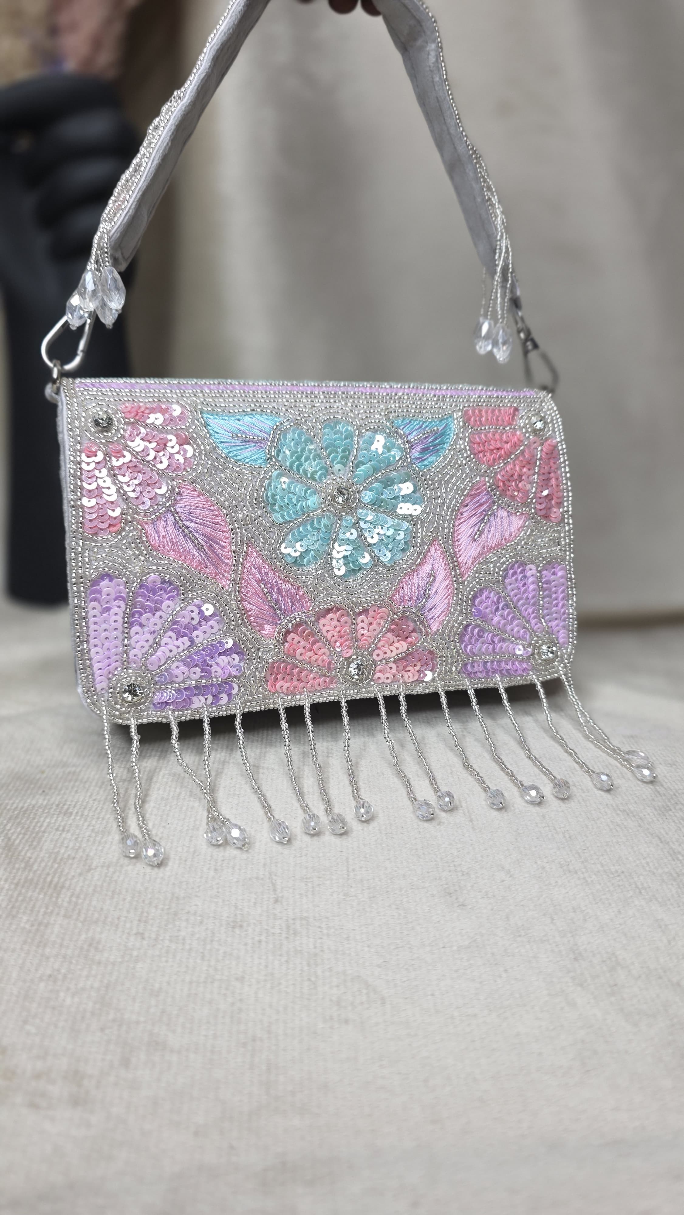 VRPS Flap Bag | Handcrafted Ethnic Bag | SWIS-3412 | Additional Angle