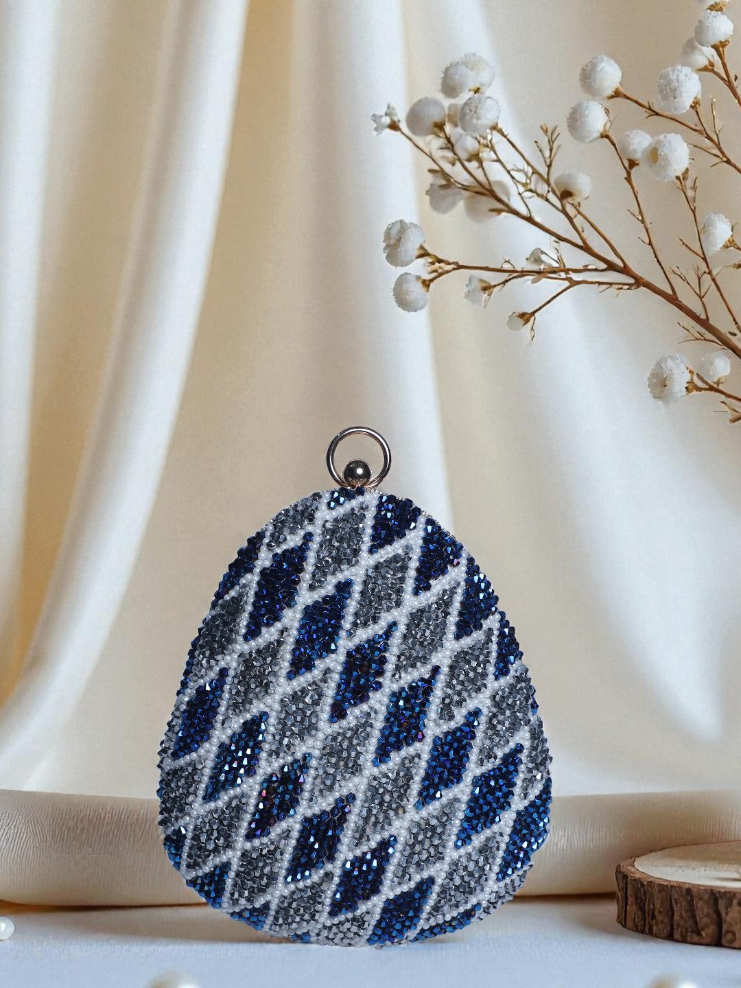 VRPS Embroidered Clutch | Handcrafted Ethnic Bag | SWIS-345