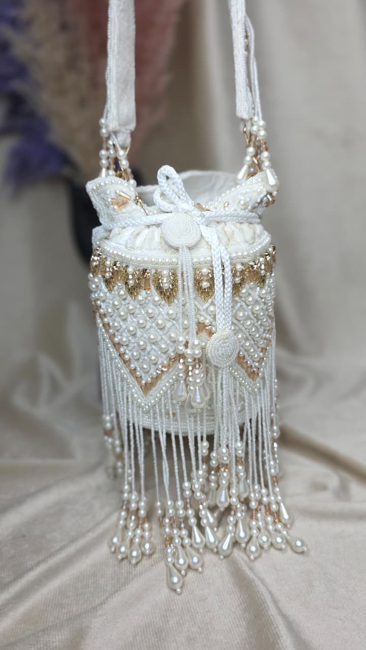 VRPS Potli Bag | Handcrafted Ethnic Bag | SWIS-3450 | Additional Angle